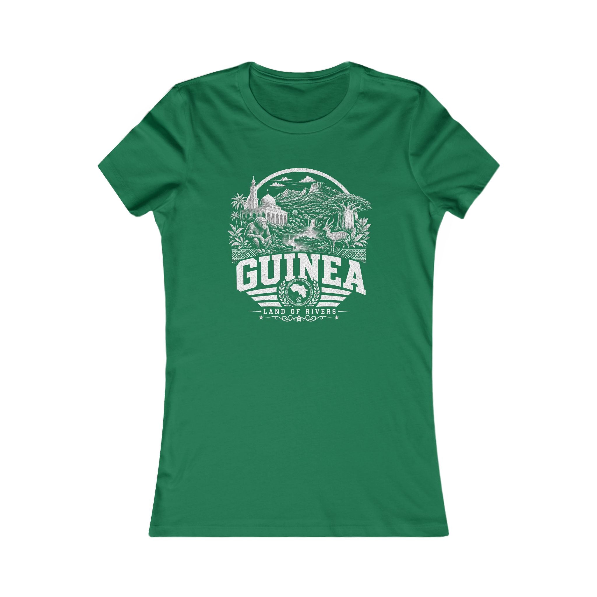 Camiseta Feminina Guiné Terra dos Rios