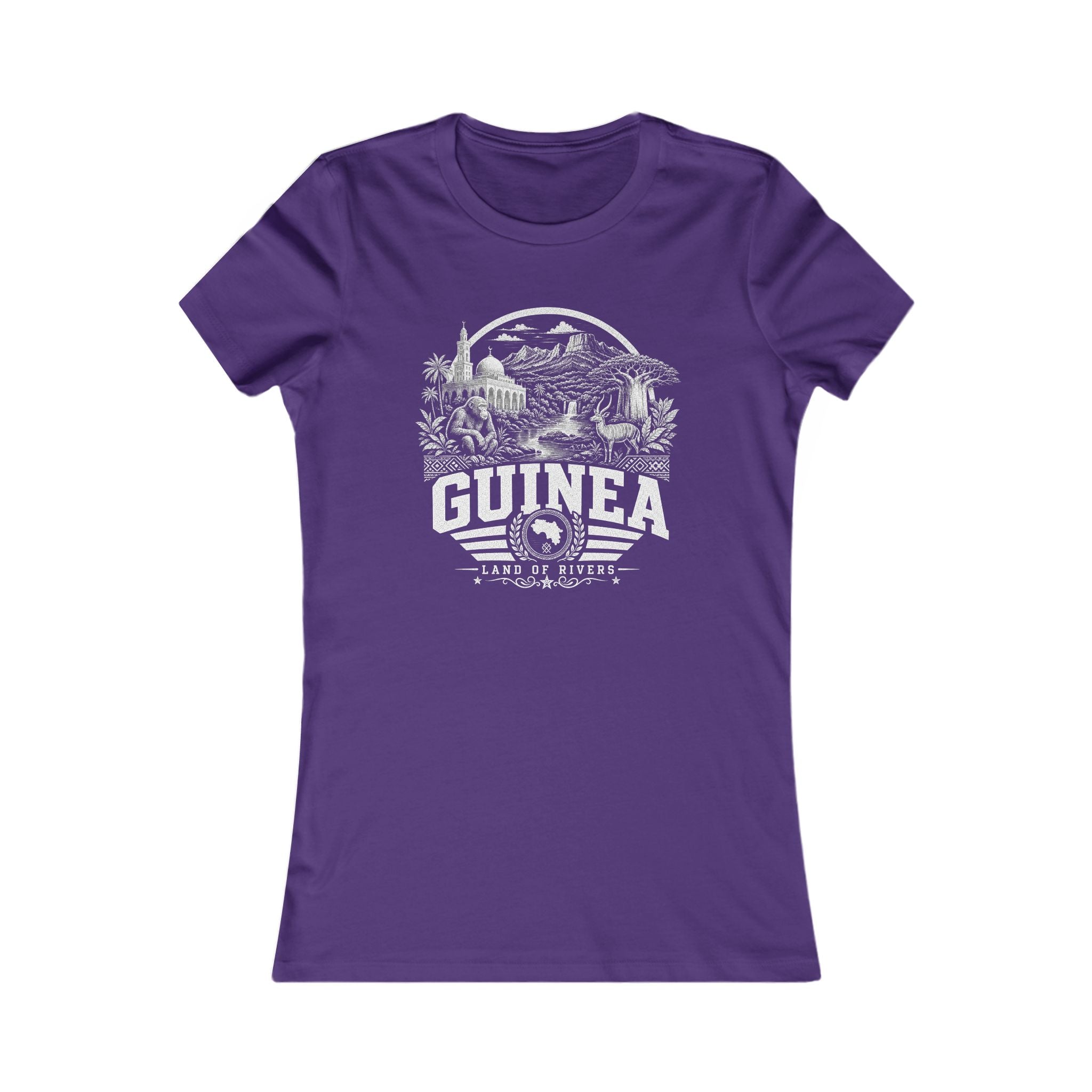 Camiseta Feminina Guiné Terra dos Rios