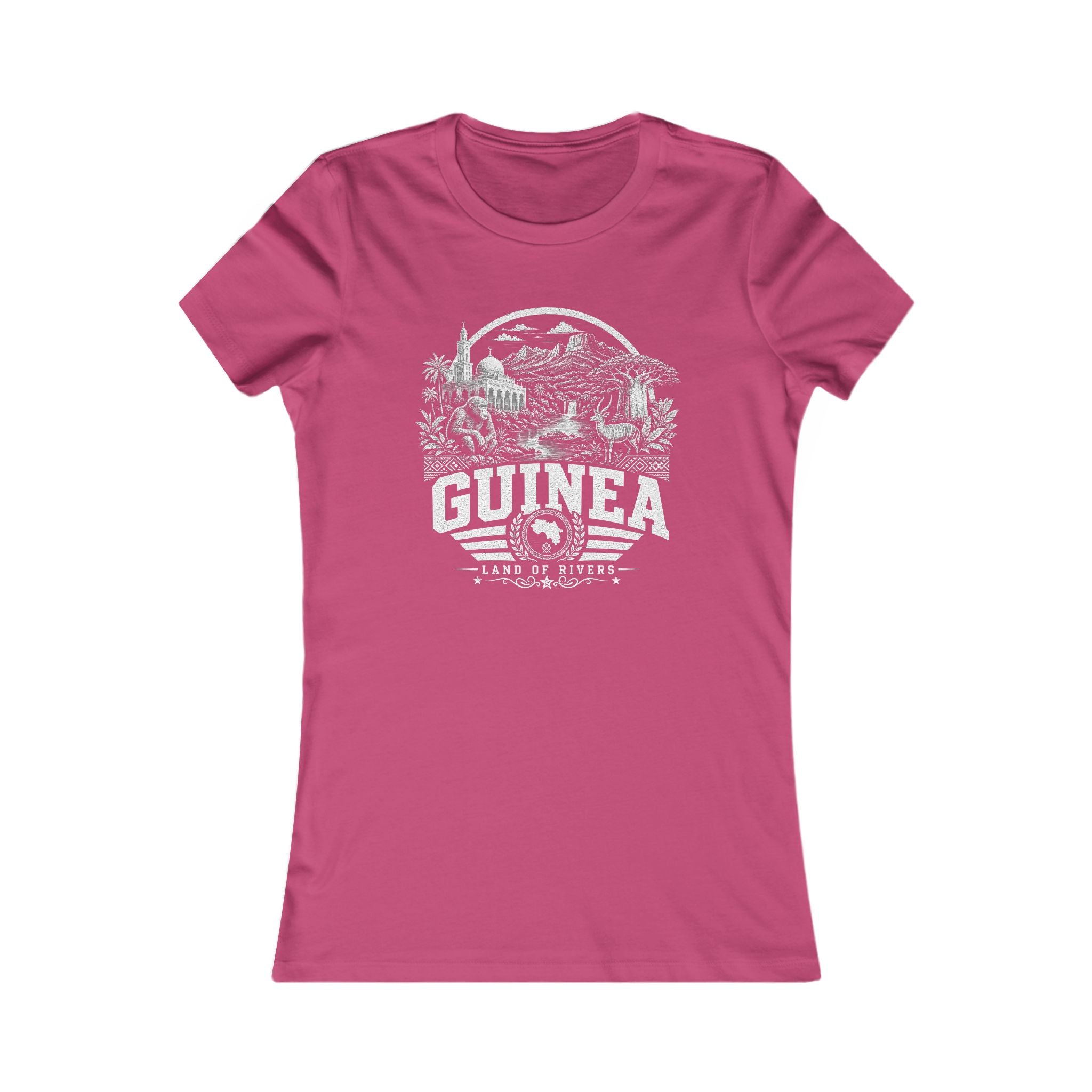 Camiseta Feminina Guiné Terra dos Rios