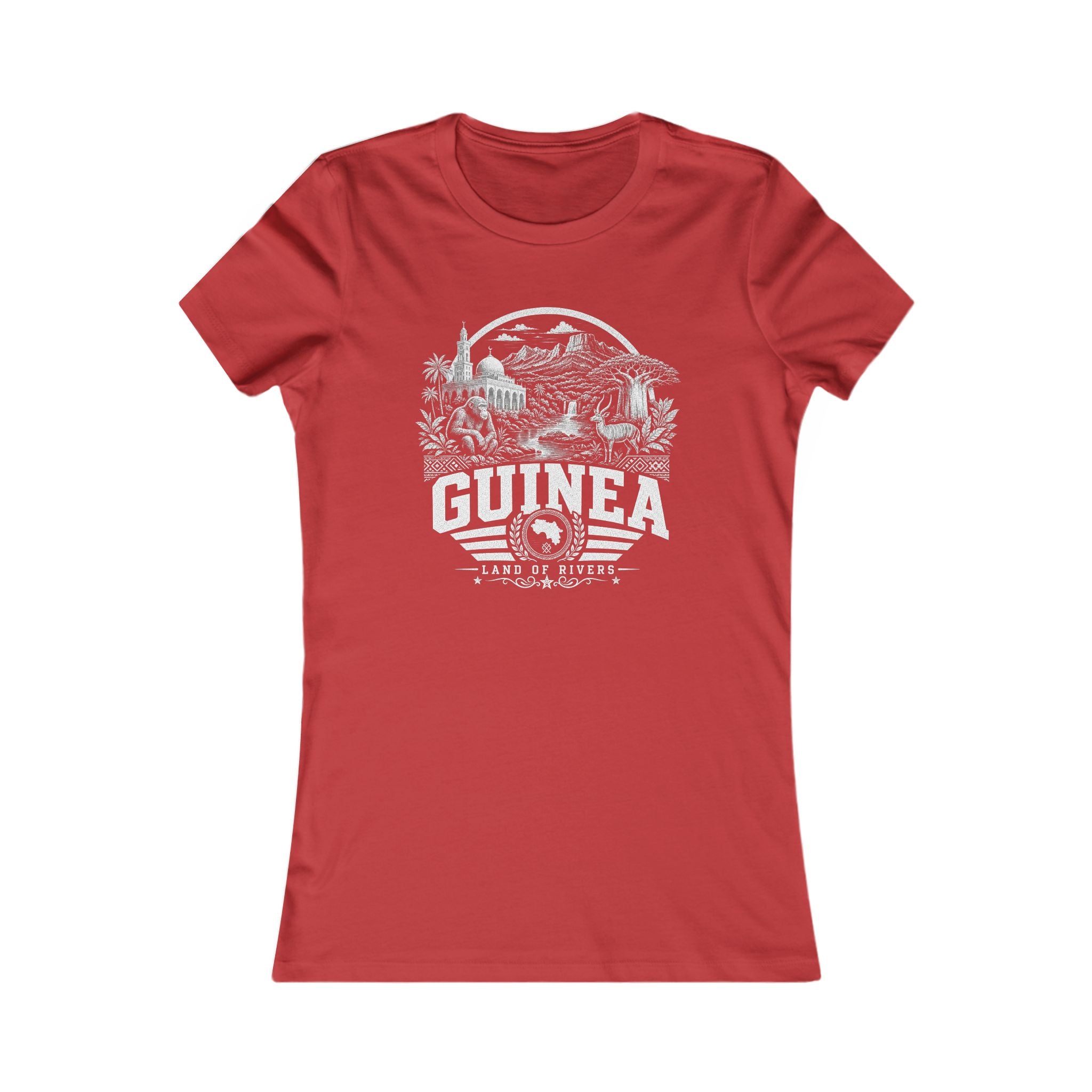 Camiseta Feminina Guiné Terra dos Rios