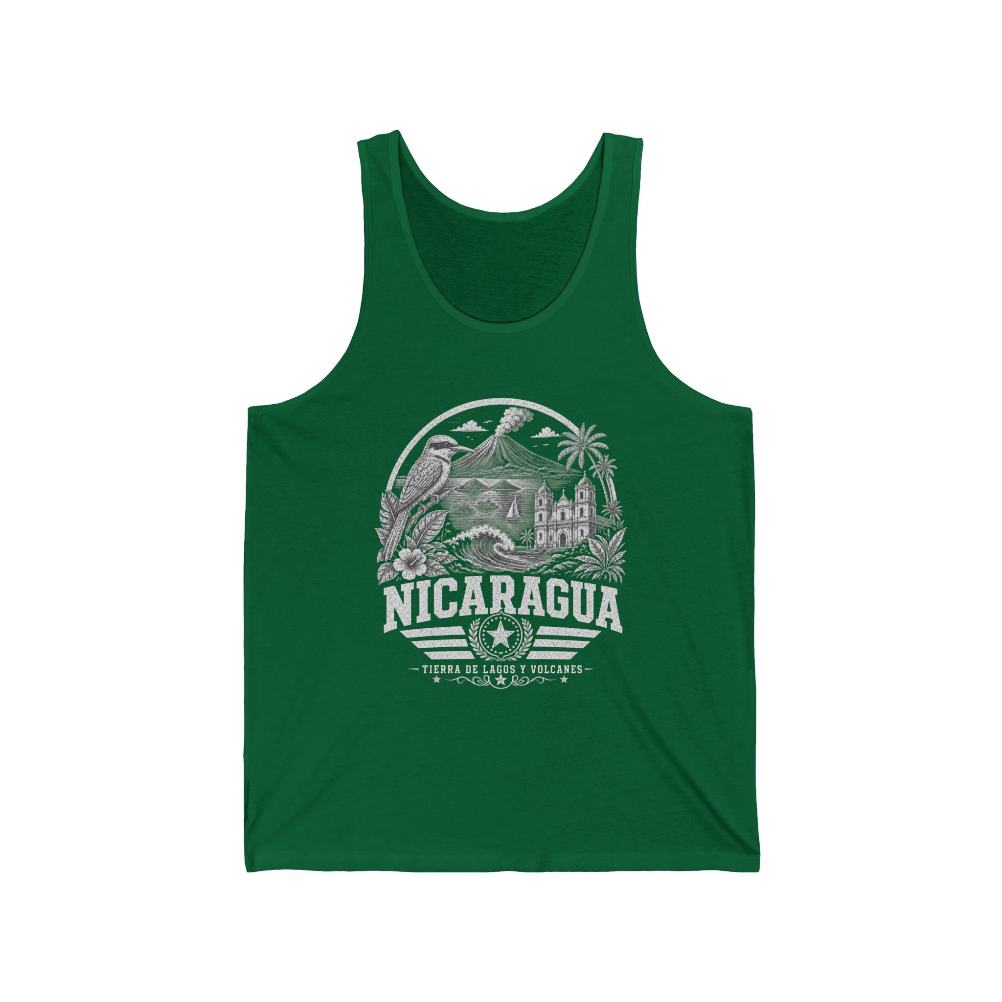 Nicaragua Tierra de Lagos y Volcanes Men's Tank Top