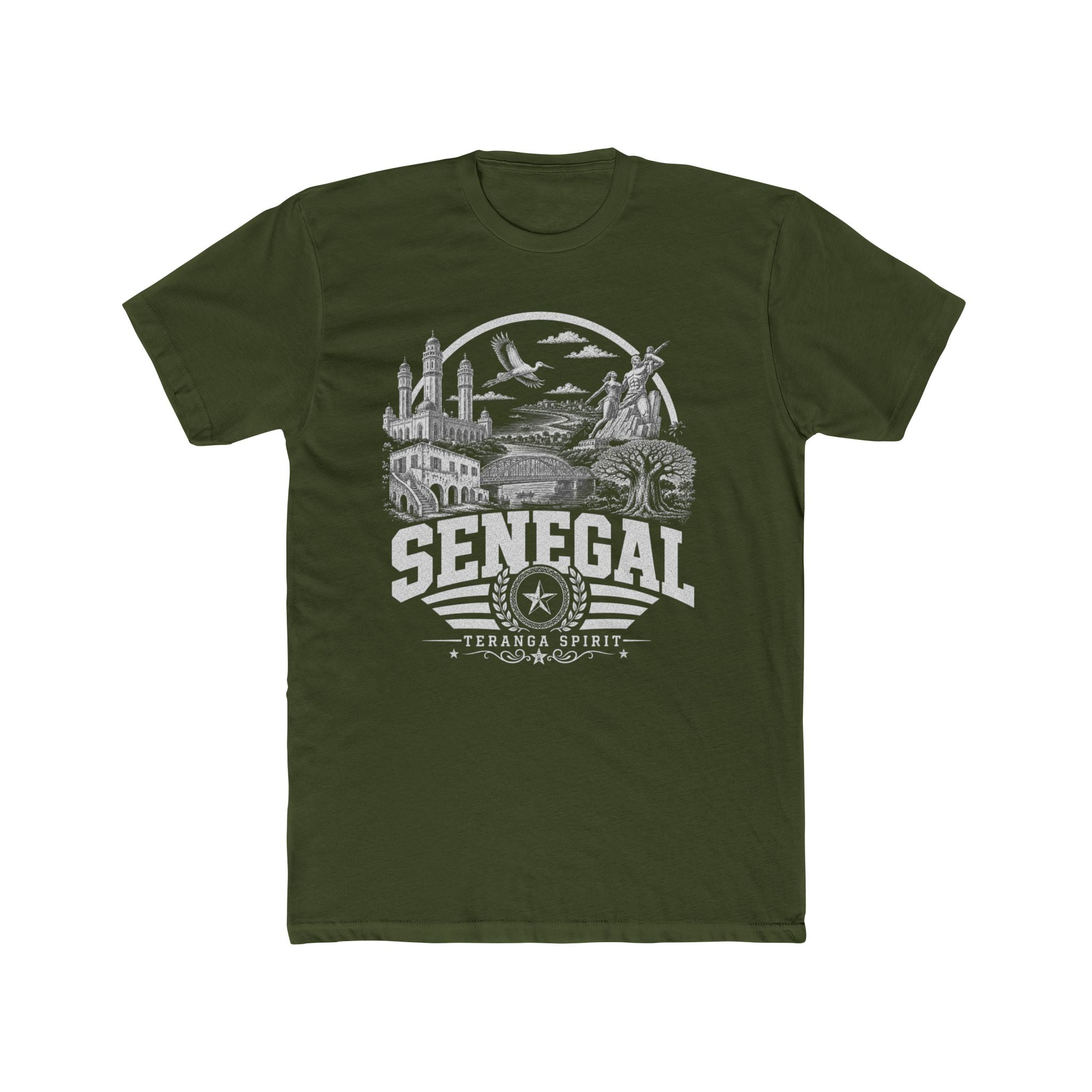 Senegal Teranga Spirit Men's Tee