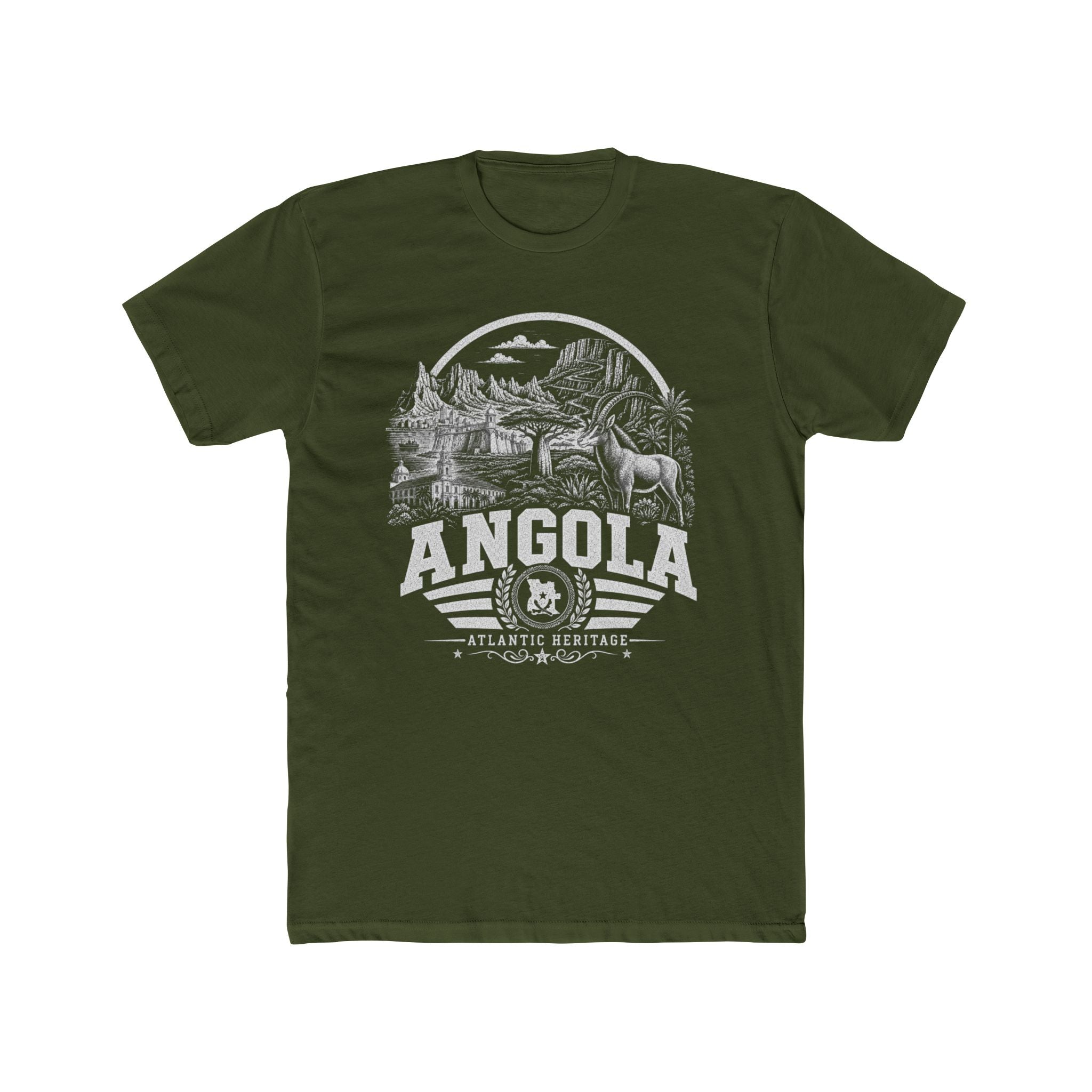 Camiseta Masculina Angola Atlantic Heritage