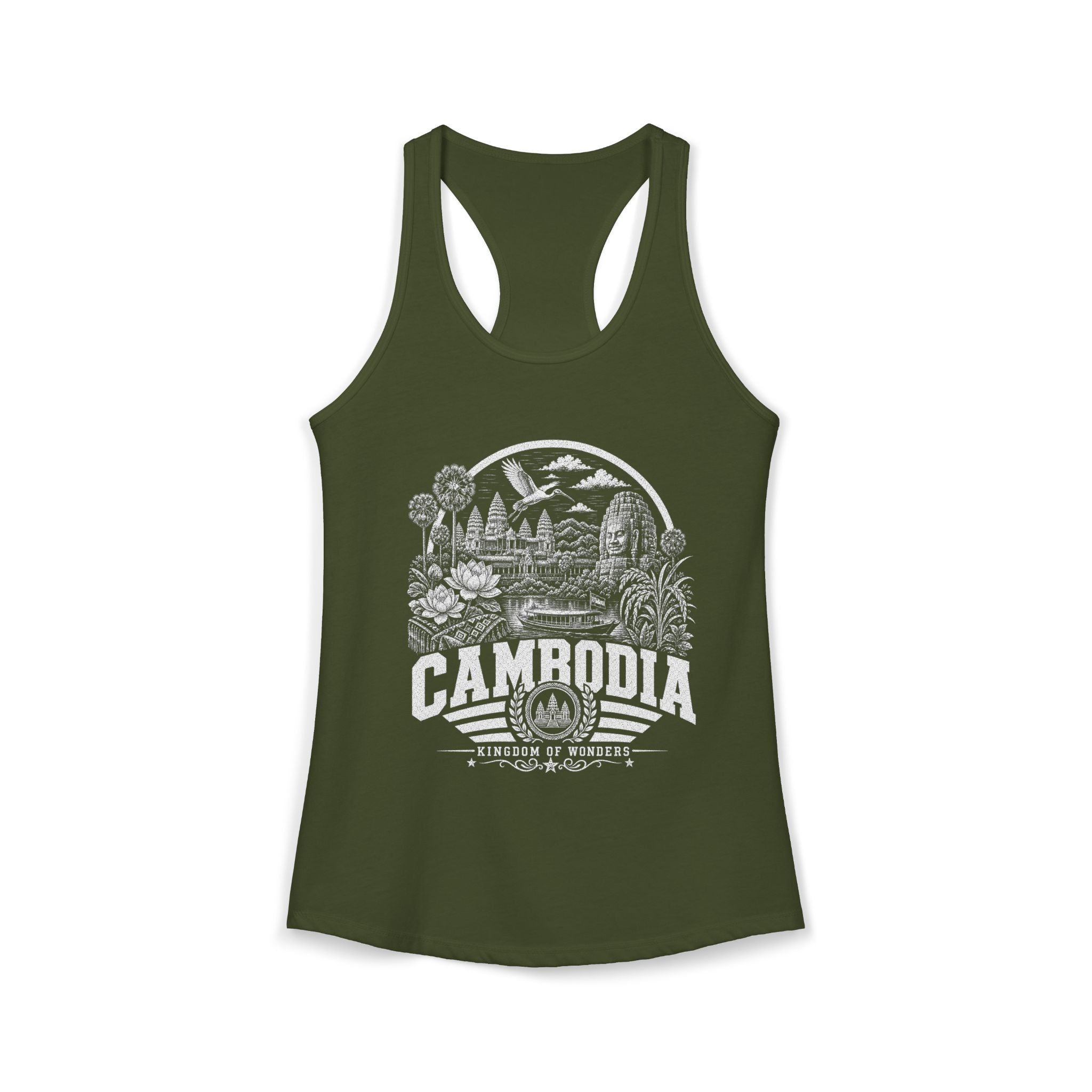 Cambodia Kingdom of Wonders Women's Tank Top