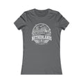 Netherlands vintage landmarks women's tee — iconic landmark design | Nameshi Destinations (view 11)