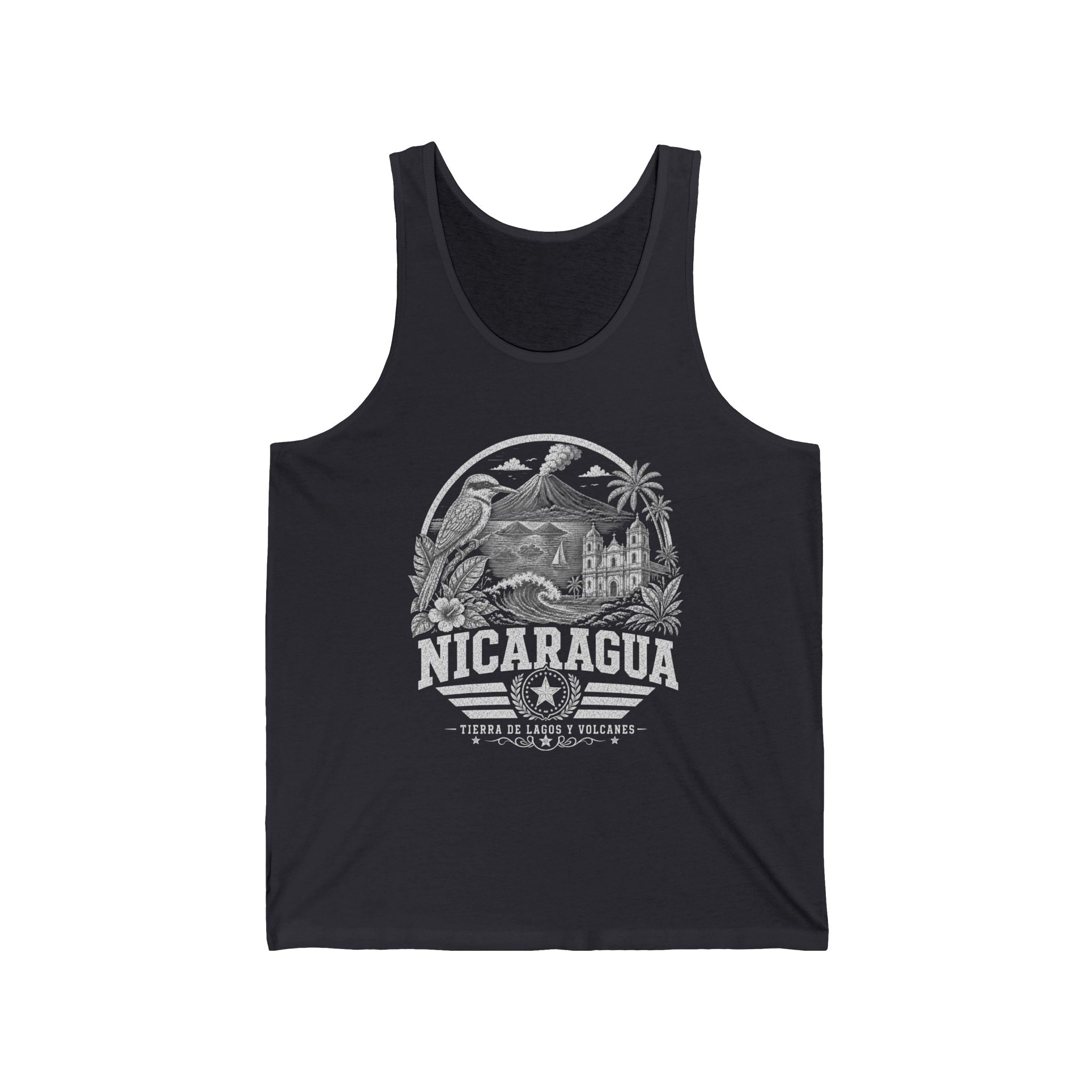 Nicaragua Tierra de Lagos y Volcanes Men's Tank Top