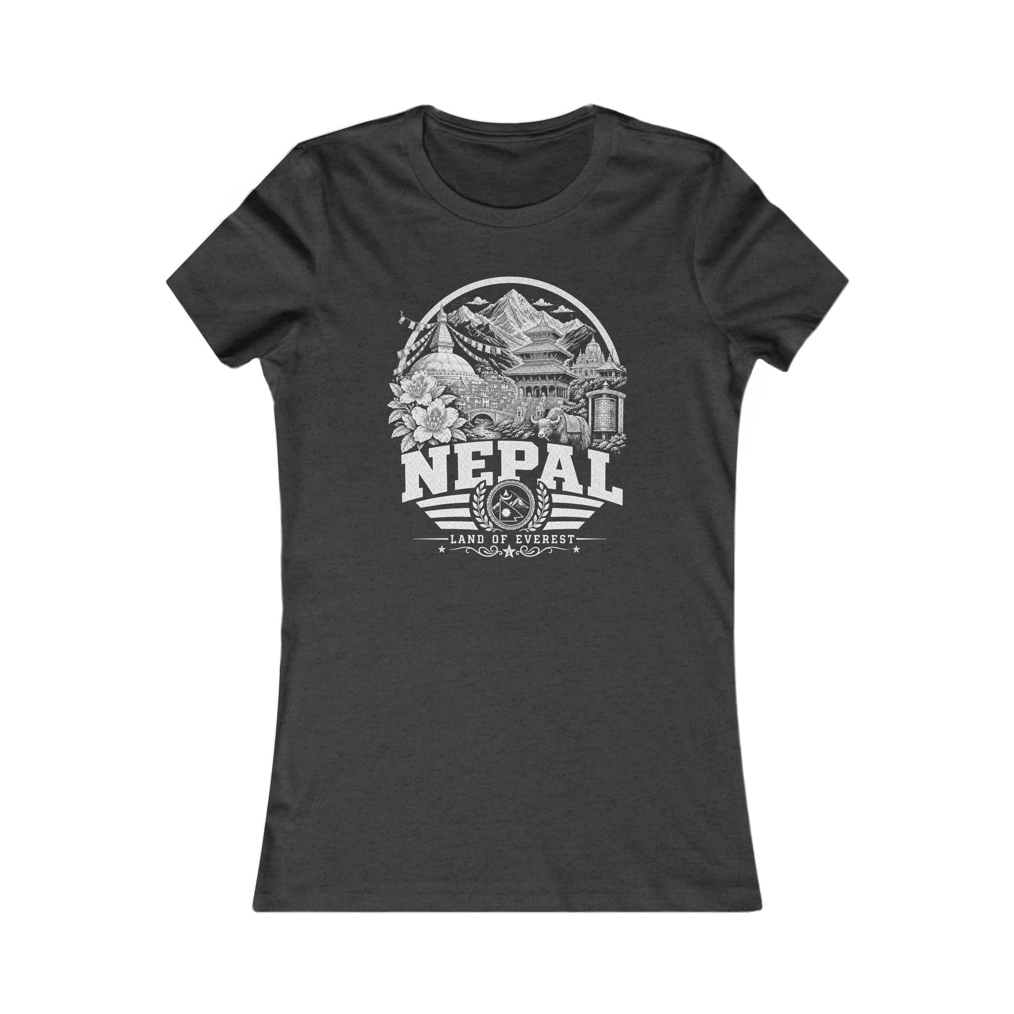 Camiseta Feminina Nepal Terra do Everest