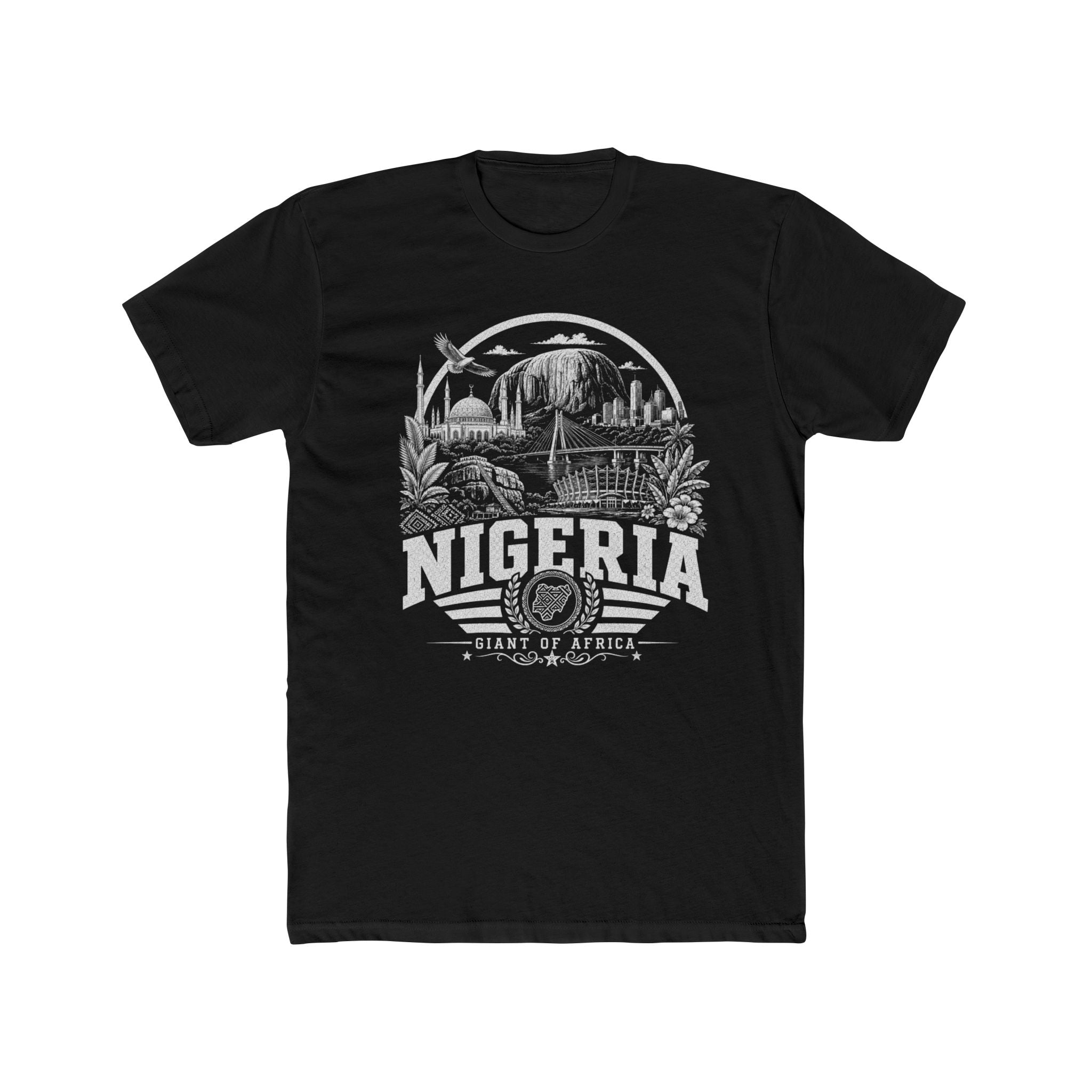 Camiseta Masculina Gigante da África Nigéria