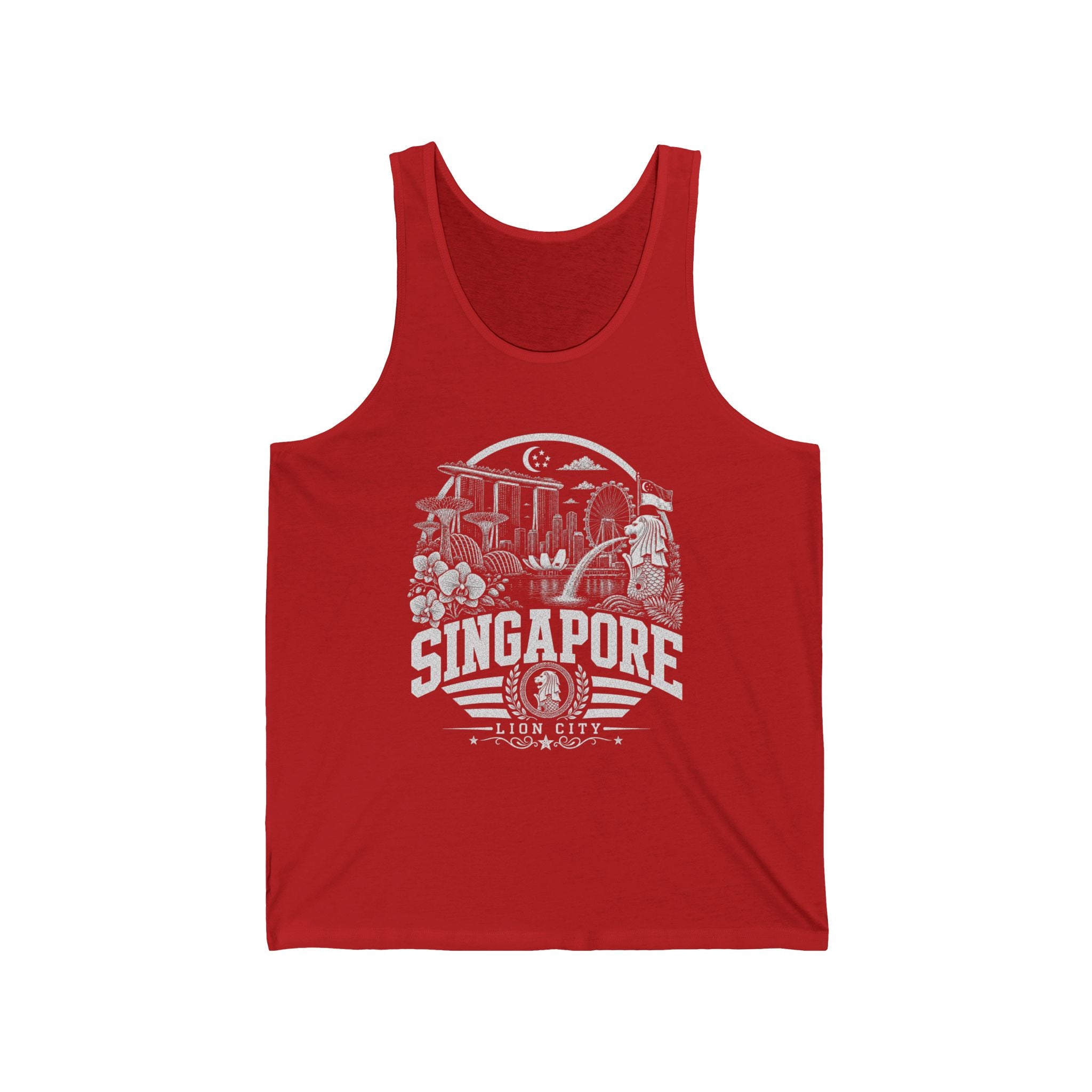 Singapore Lion City Men's Tank Top