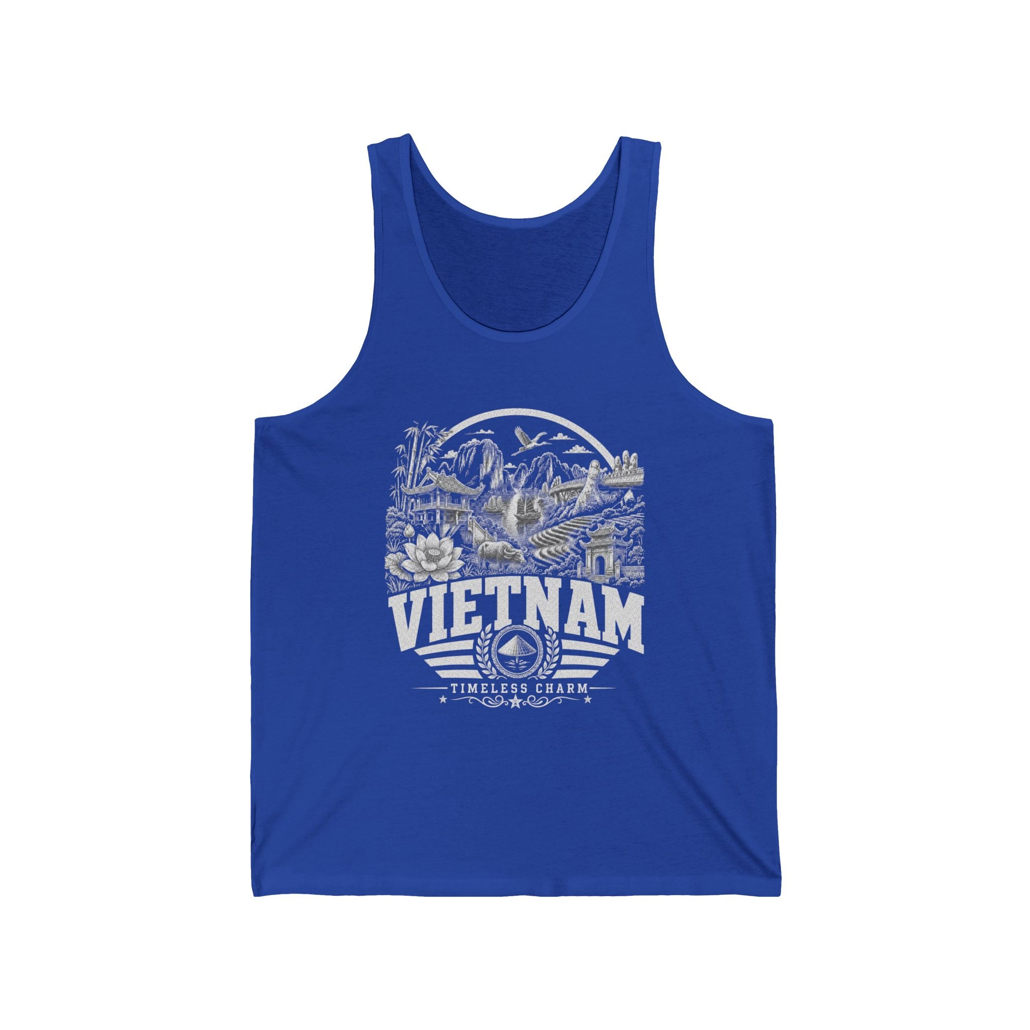 Vietnam Timeless Charm Men's Tank Top