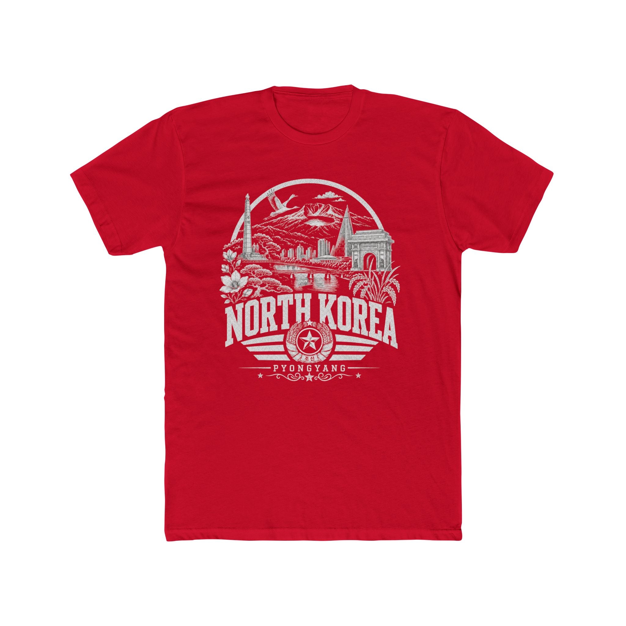 Camiseta masculina Pyongyang, Coreia do Norte