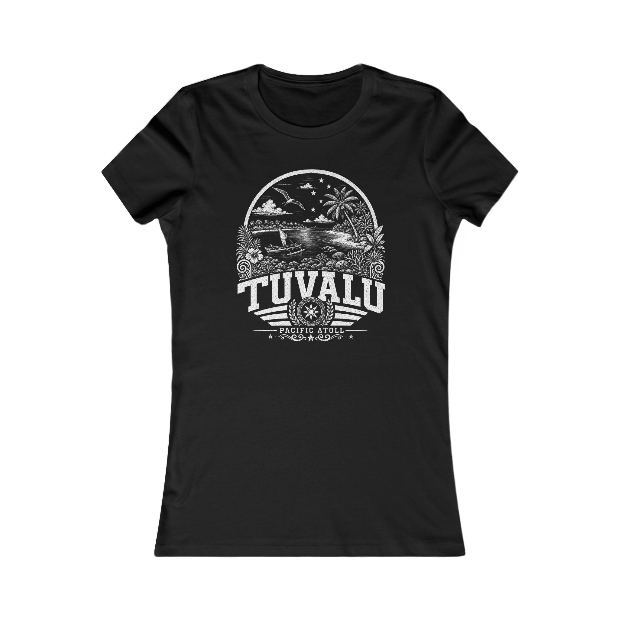 Tuvalu Pacific Atoll Women's Tee