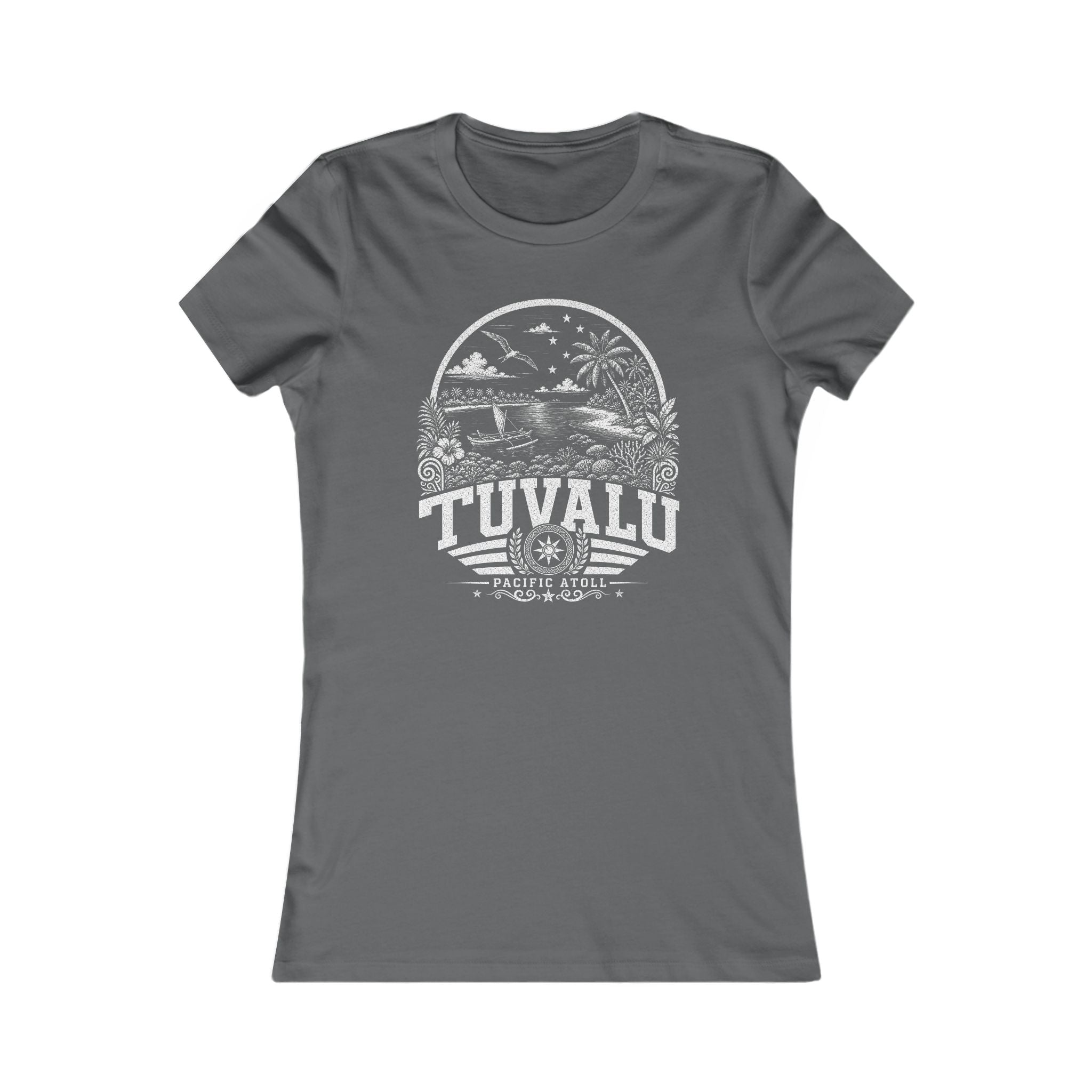 Tuvalu Pacific Atoll Women's Tee