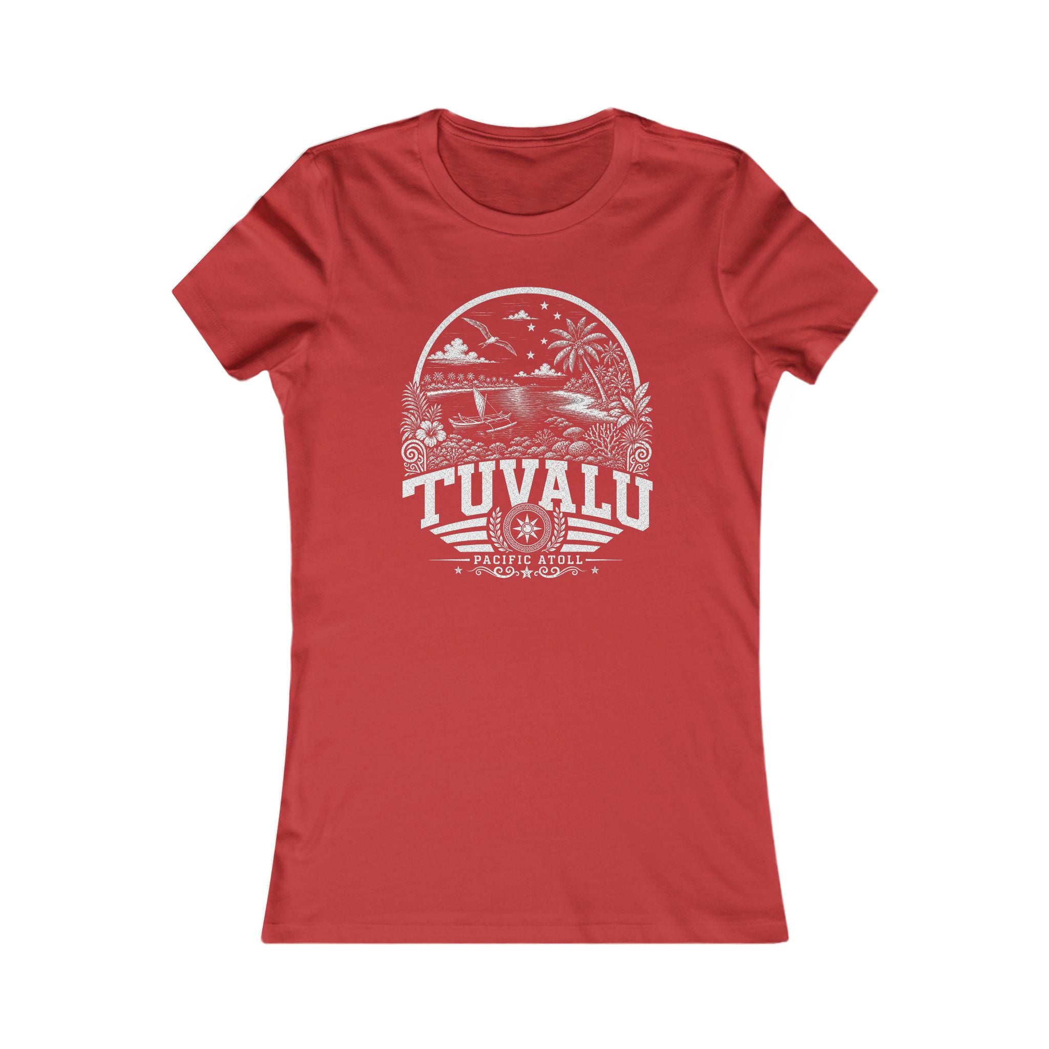 Tuvalu Pacific Atoll Women's Tee