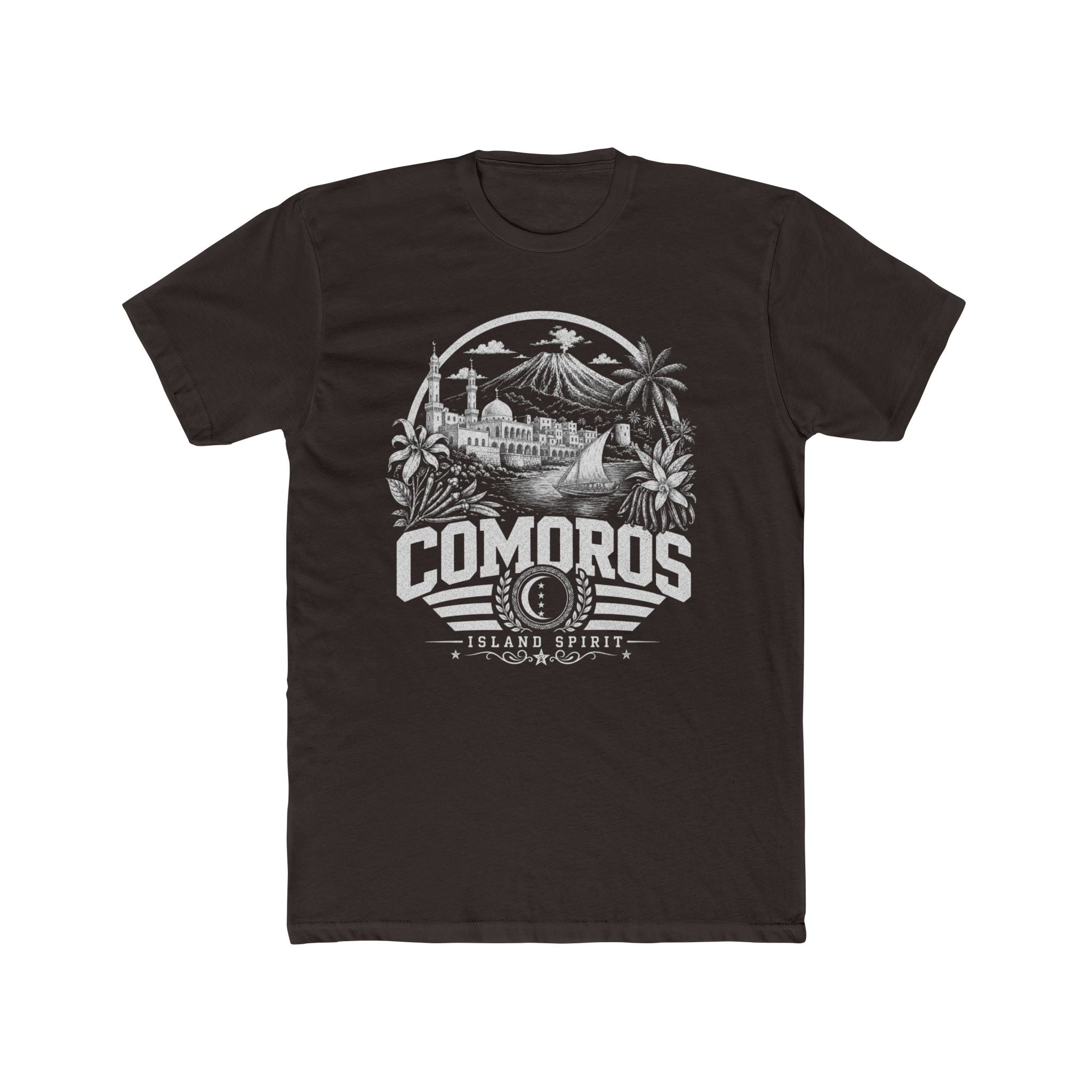 Camiseta Masculina Comoros Island Spirit