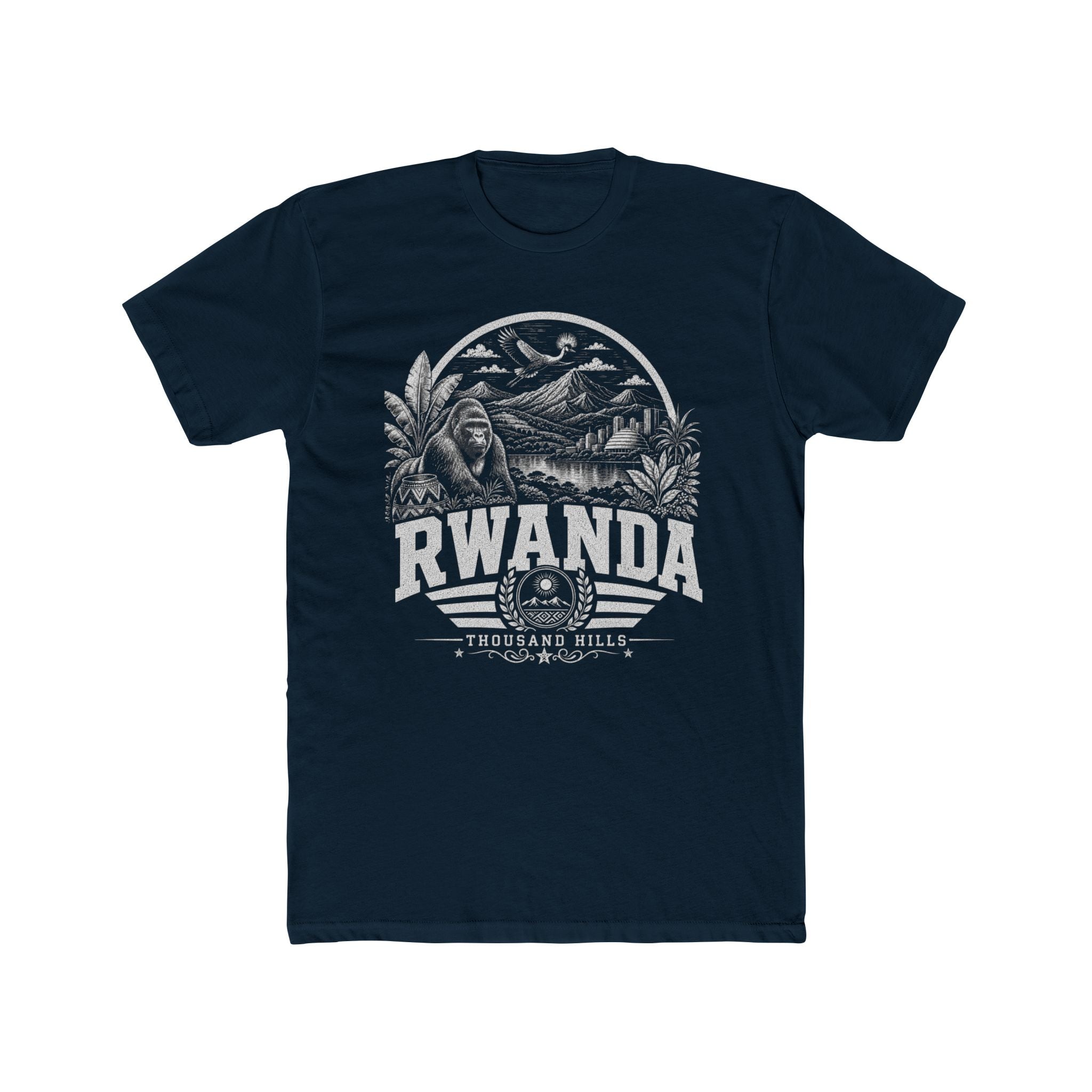 USA vintage landmarks men's tee — iconic landmark design | Nameshi Destinations (view 11)