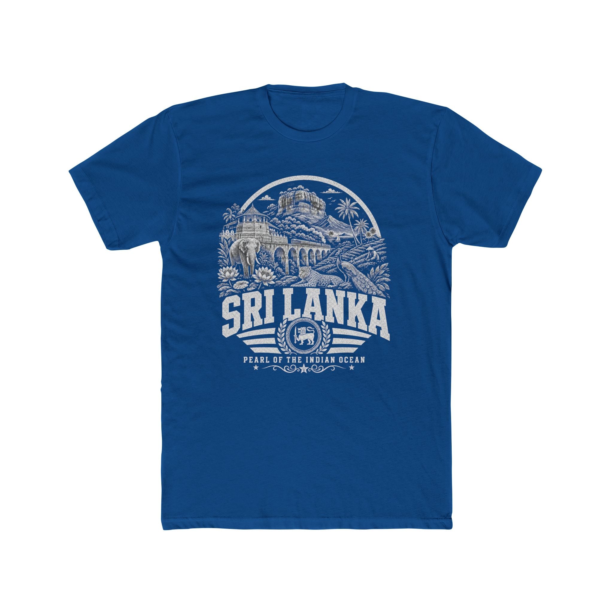 Camiseta Masculina Sri Lanka Pérola do Oceano Índico