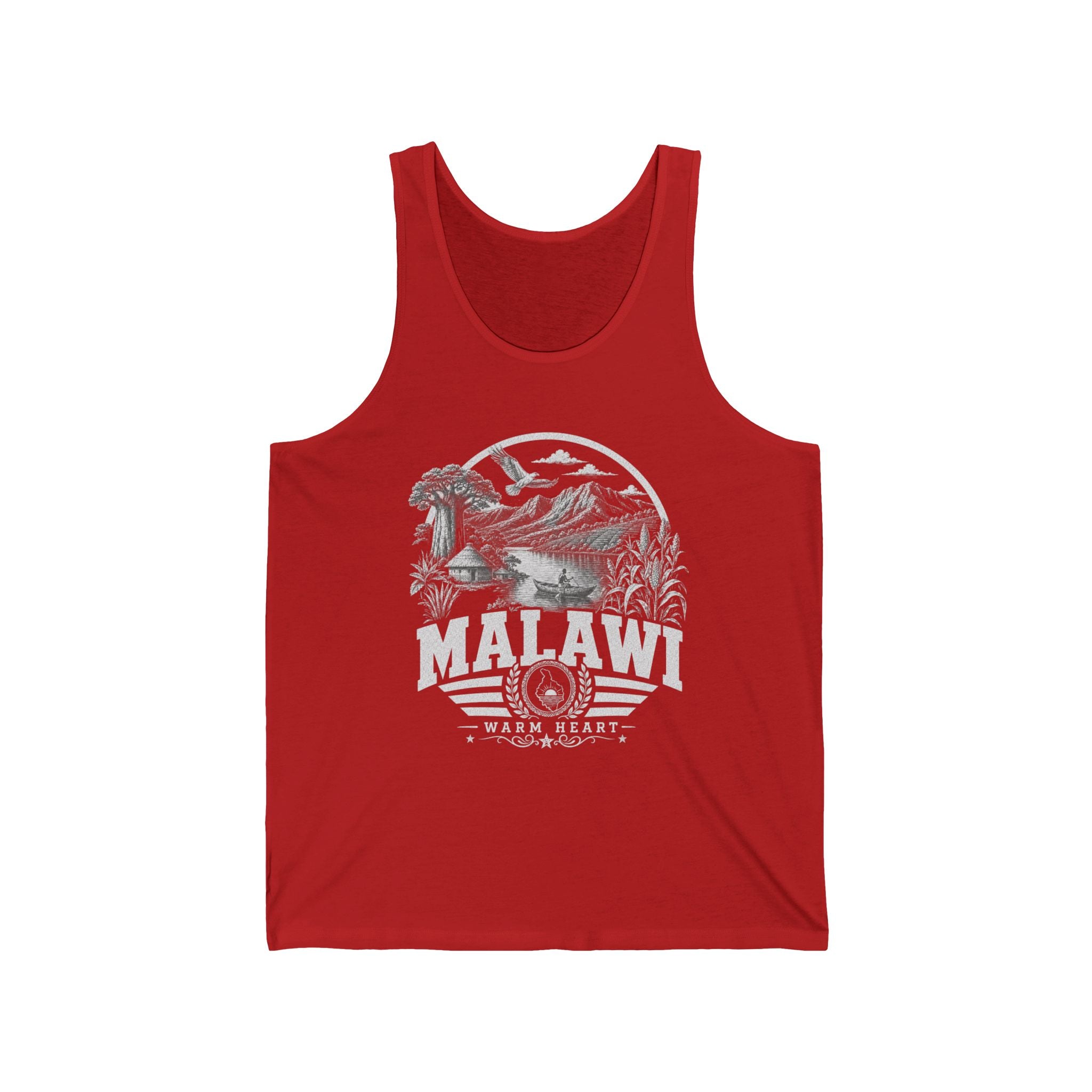 Malawi Warm Heart Men's Tank Top