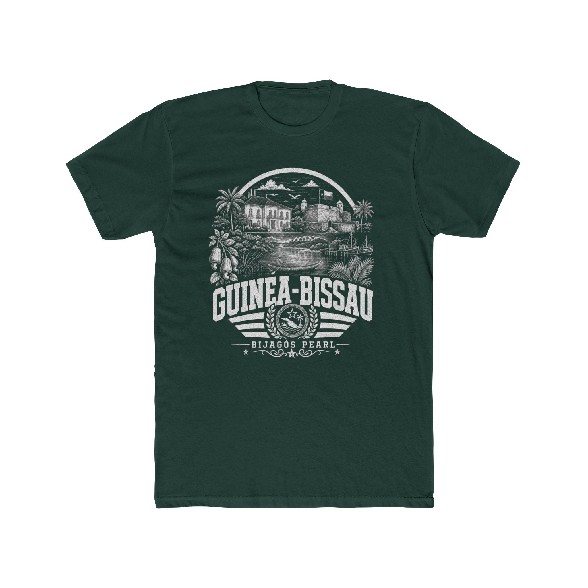 Camiseta Masculina Pérola Bijagós Guiné-Bissau