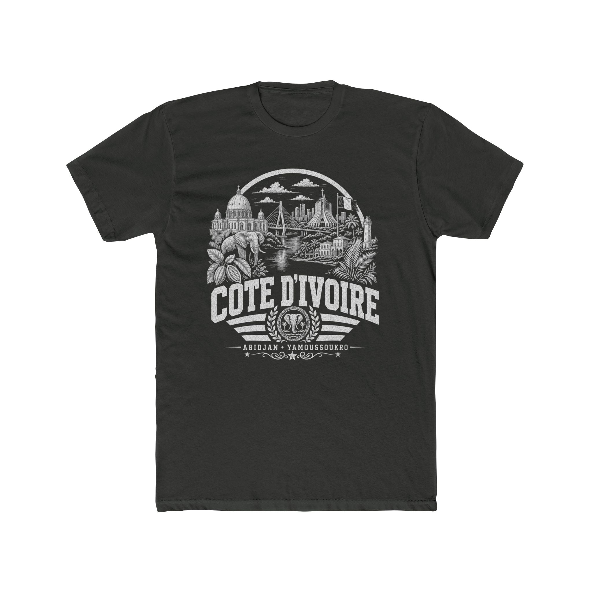 Cote d'Ivoire Land of Elephants Men's Tee