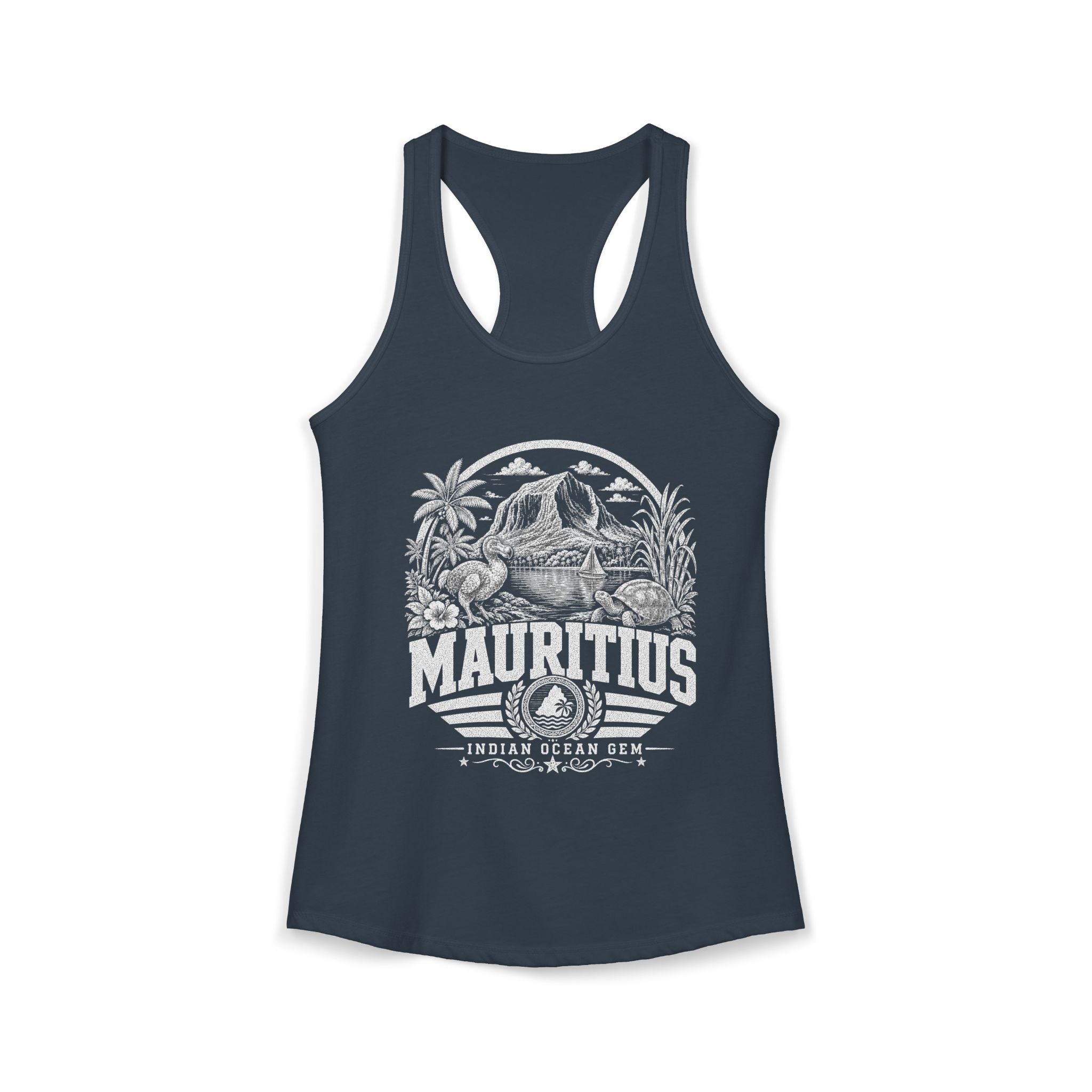 Mauritius Indian Ocean Gem Women's Tank Top