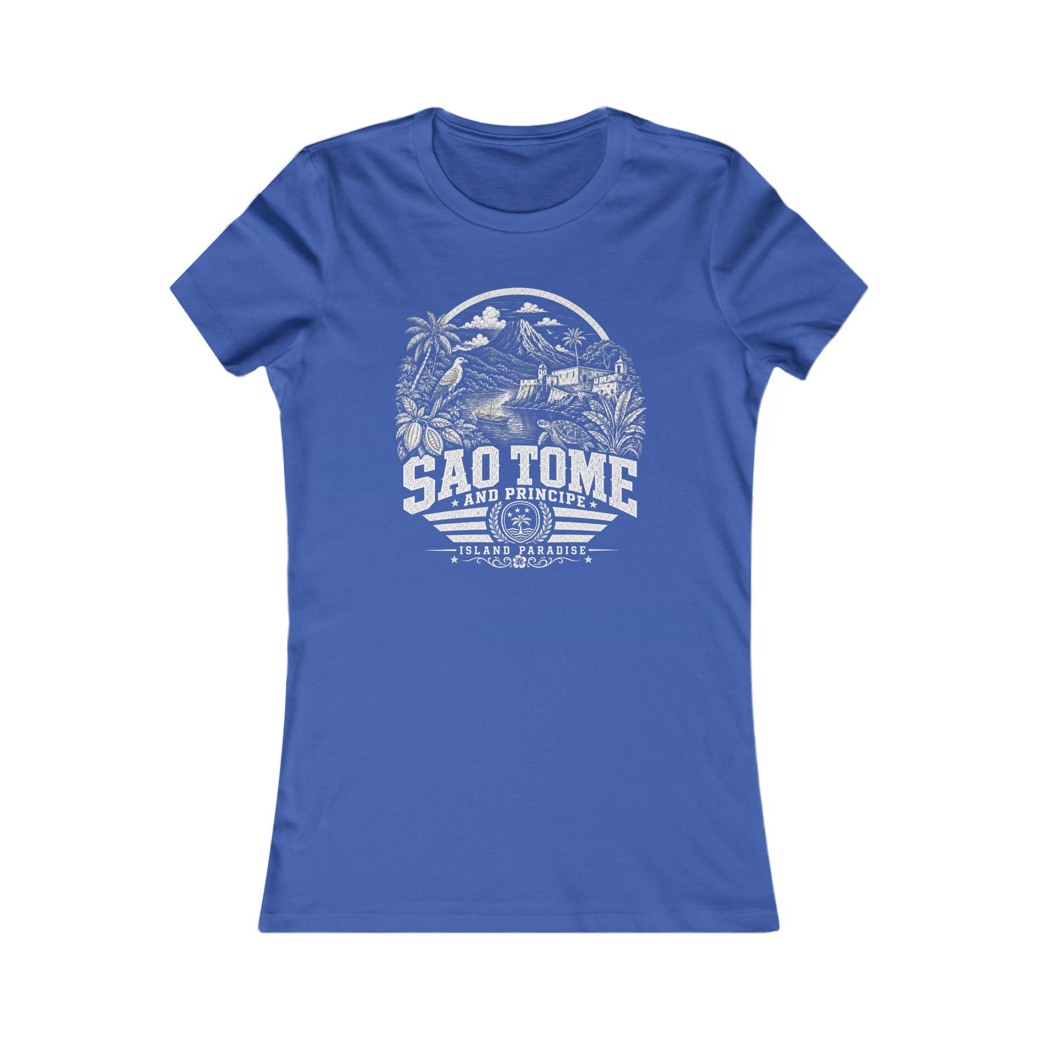 Sao Tome and Principe Island Paradise Women's Tee