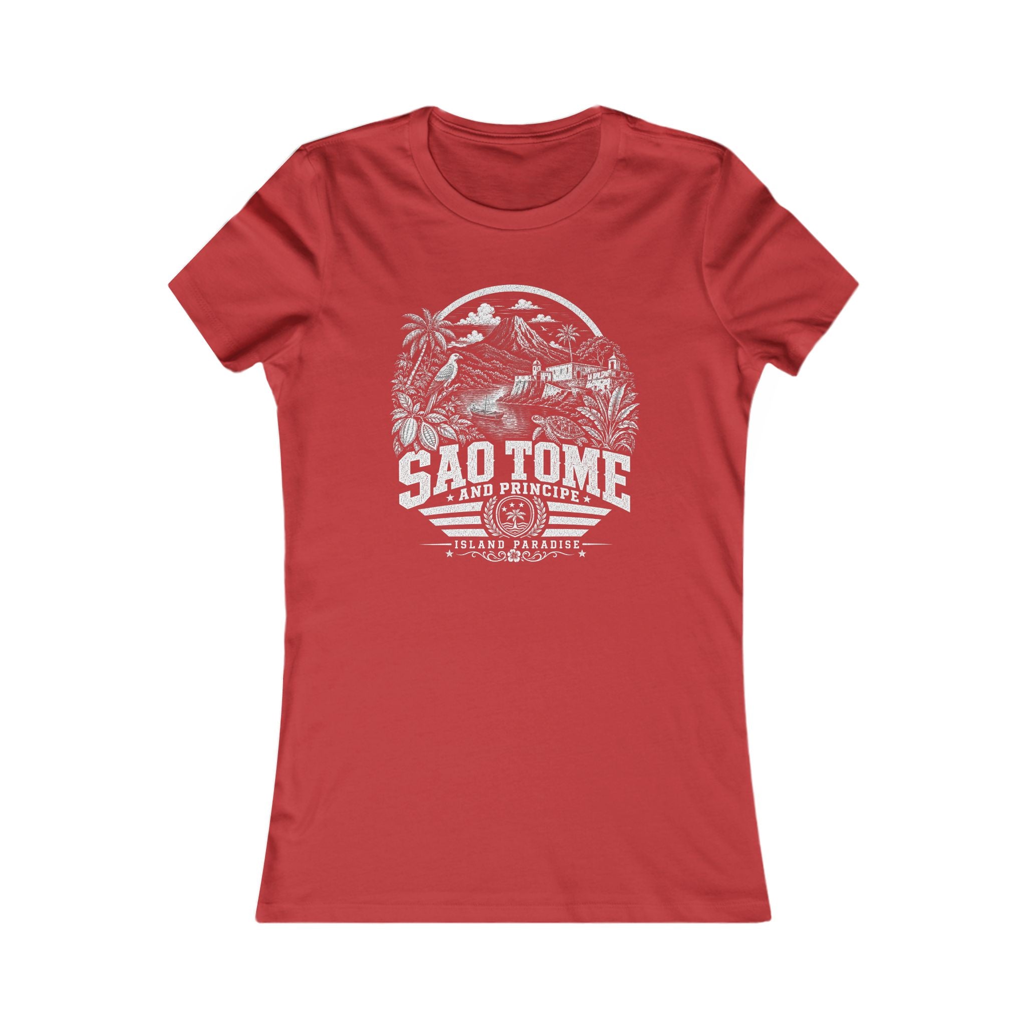 Sao Tome and Principe Island Paradise Women's Tee