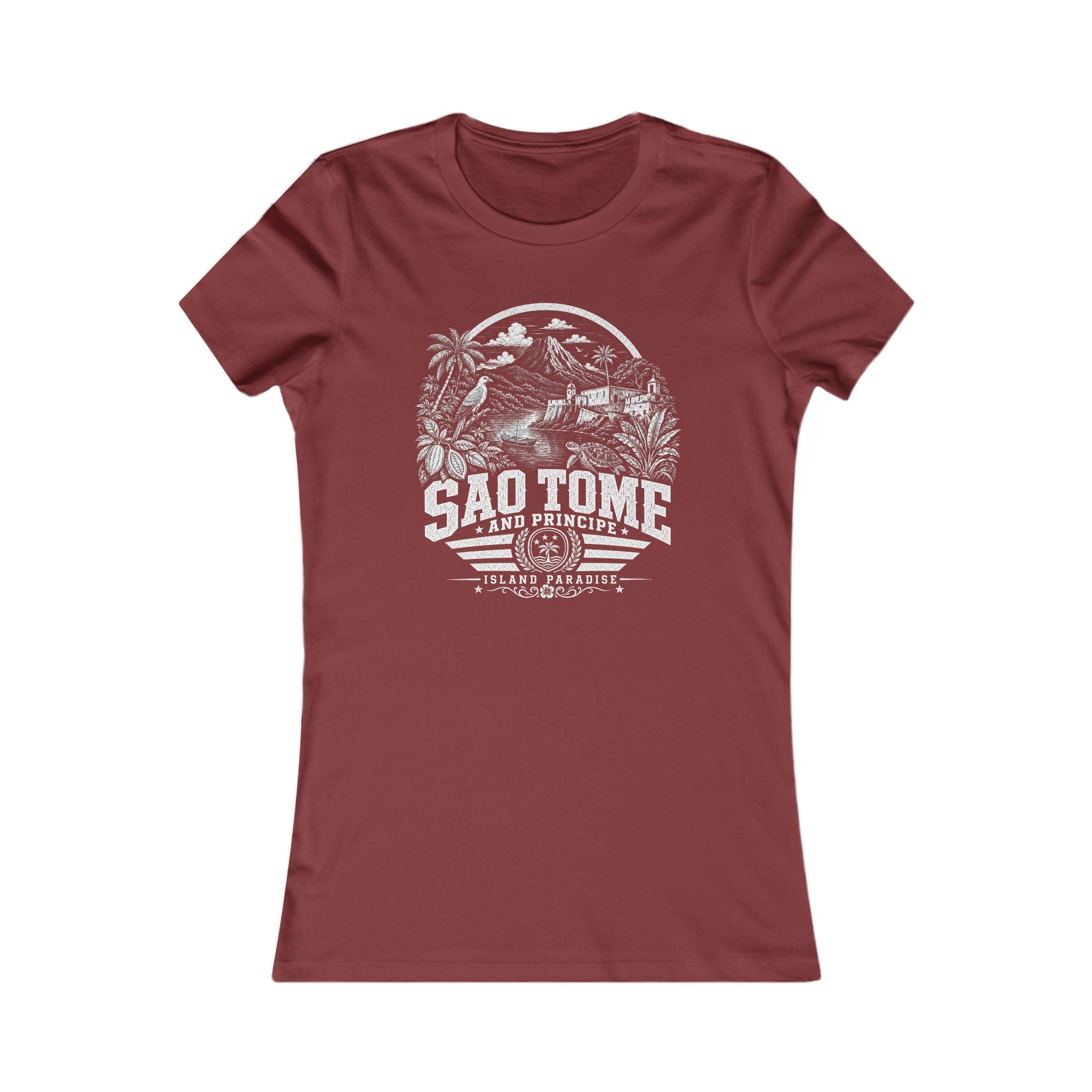 Sao Tome and Principe Island Paradise Women's Tee