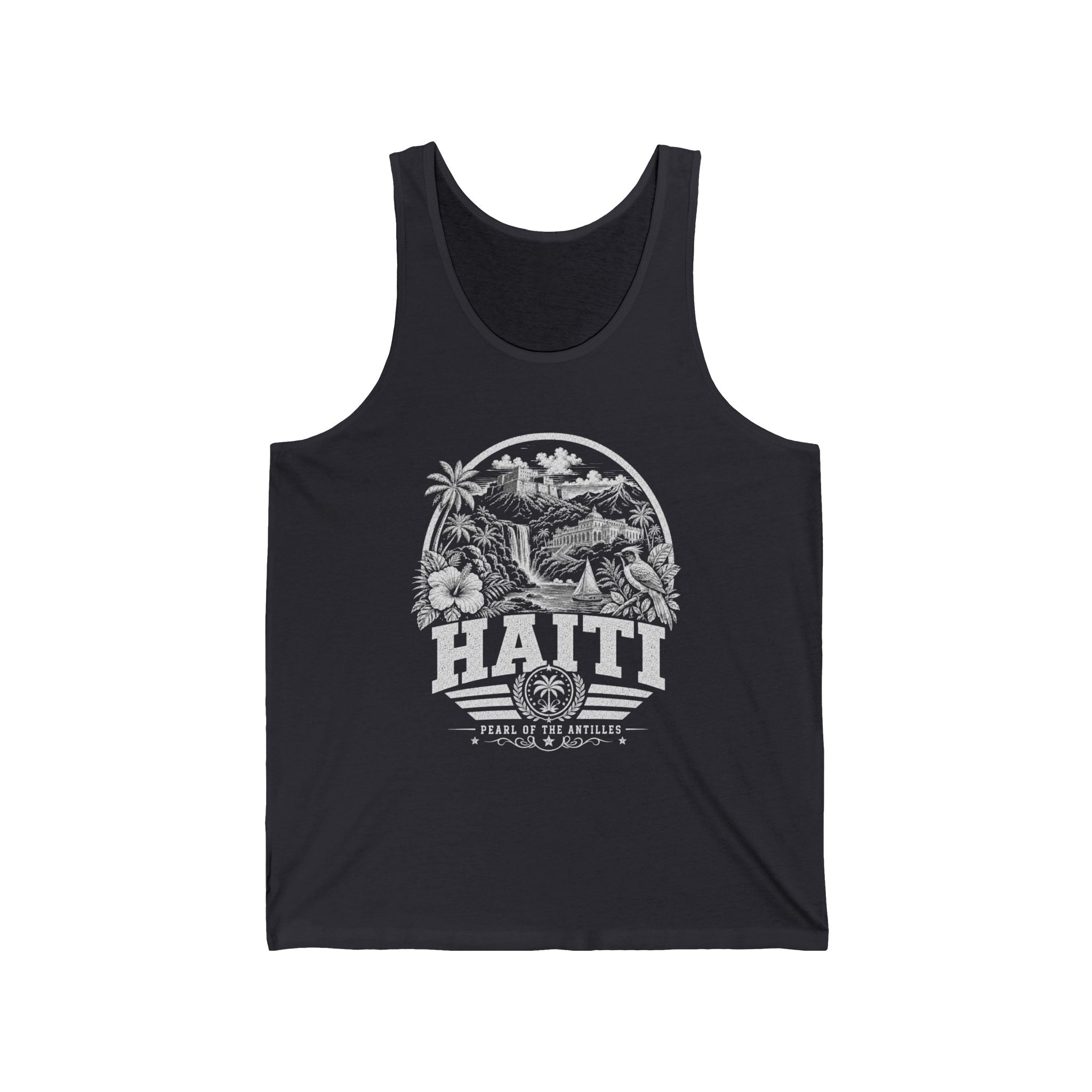 Haiti Pearl of the Antilles Men's Tank Top