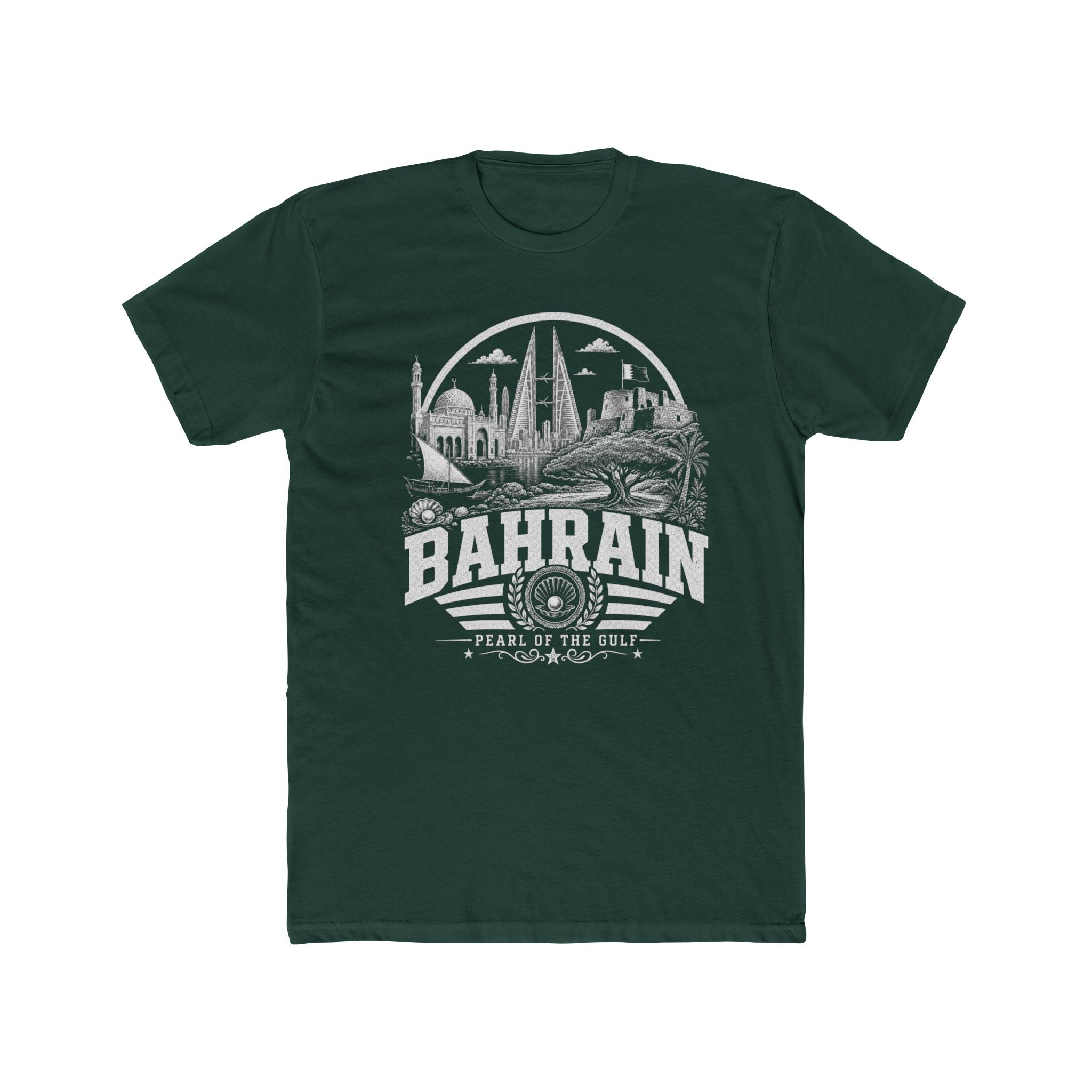 Camiseta Masculina Bahrain Pérola do Golfo