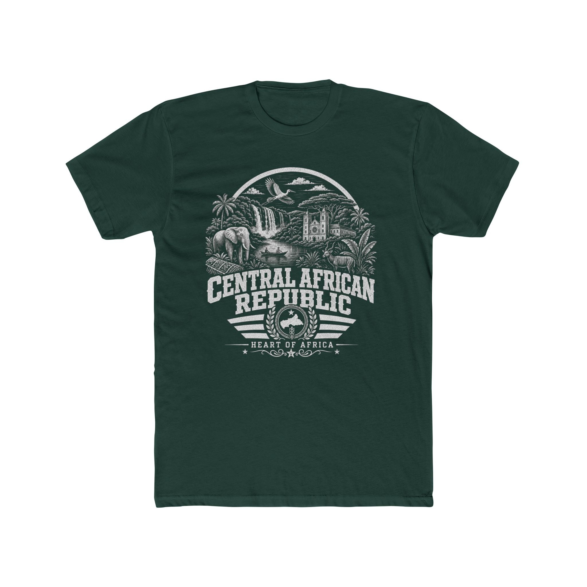 Central African Republic Heart of Africa Men's Tee