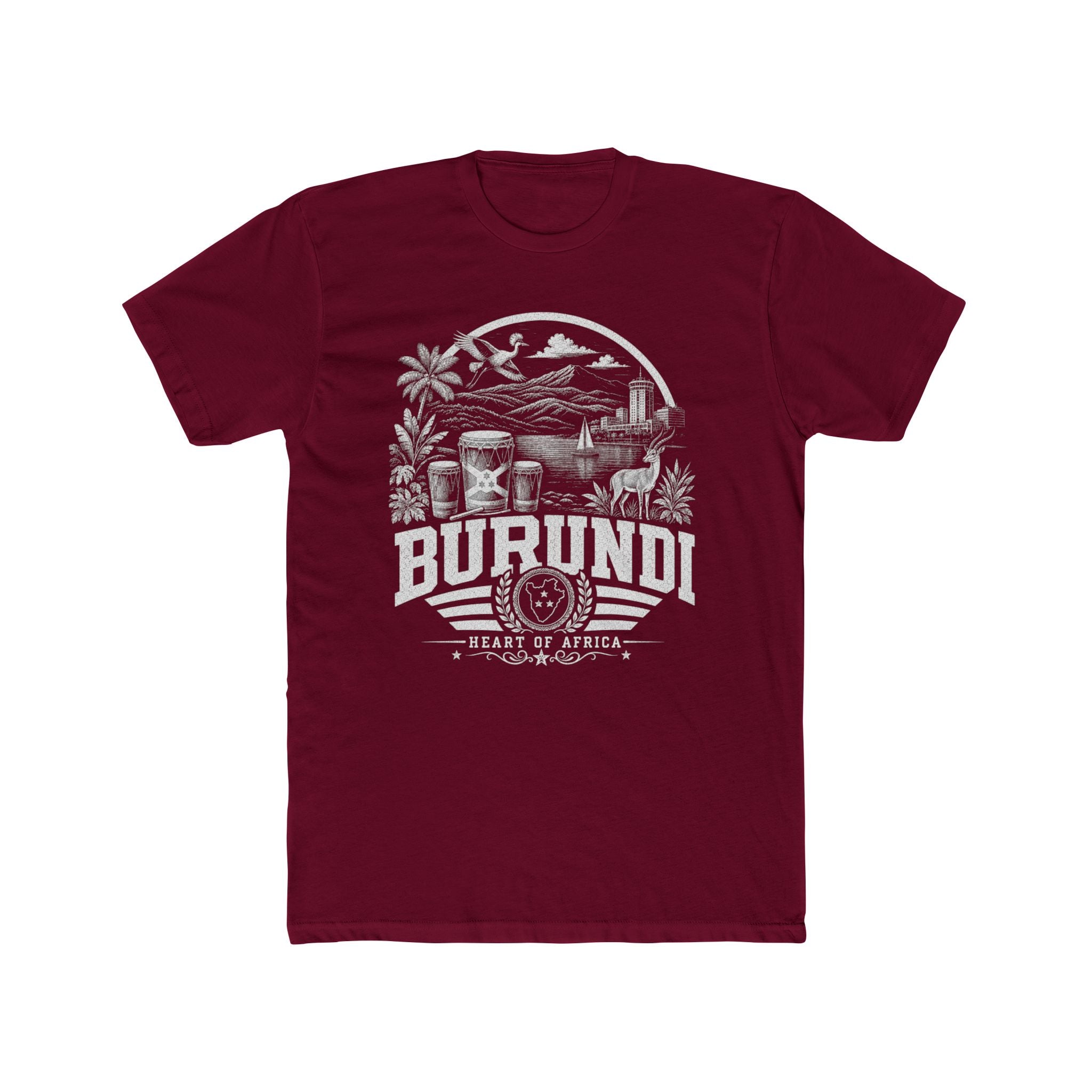 Camiseta de hombre de Burundi