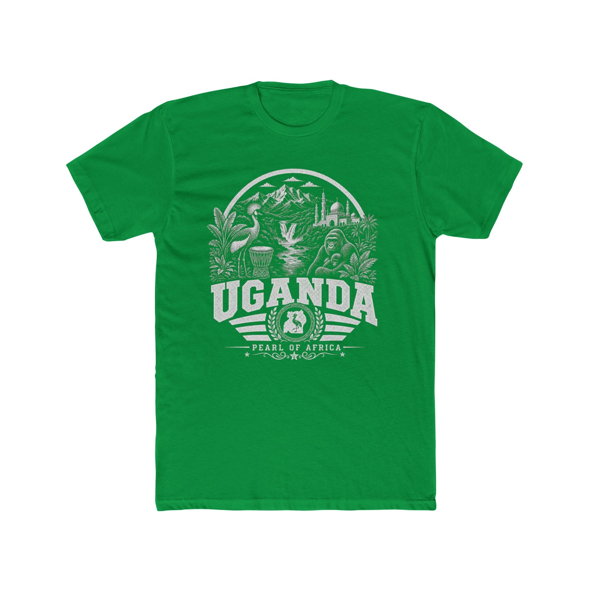 Camiseta Masculina Uganda Pérola da África