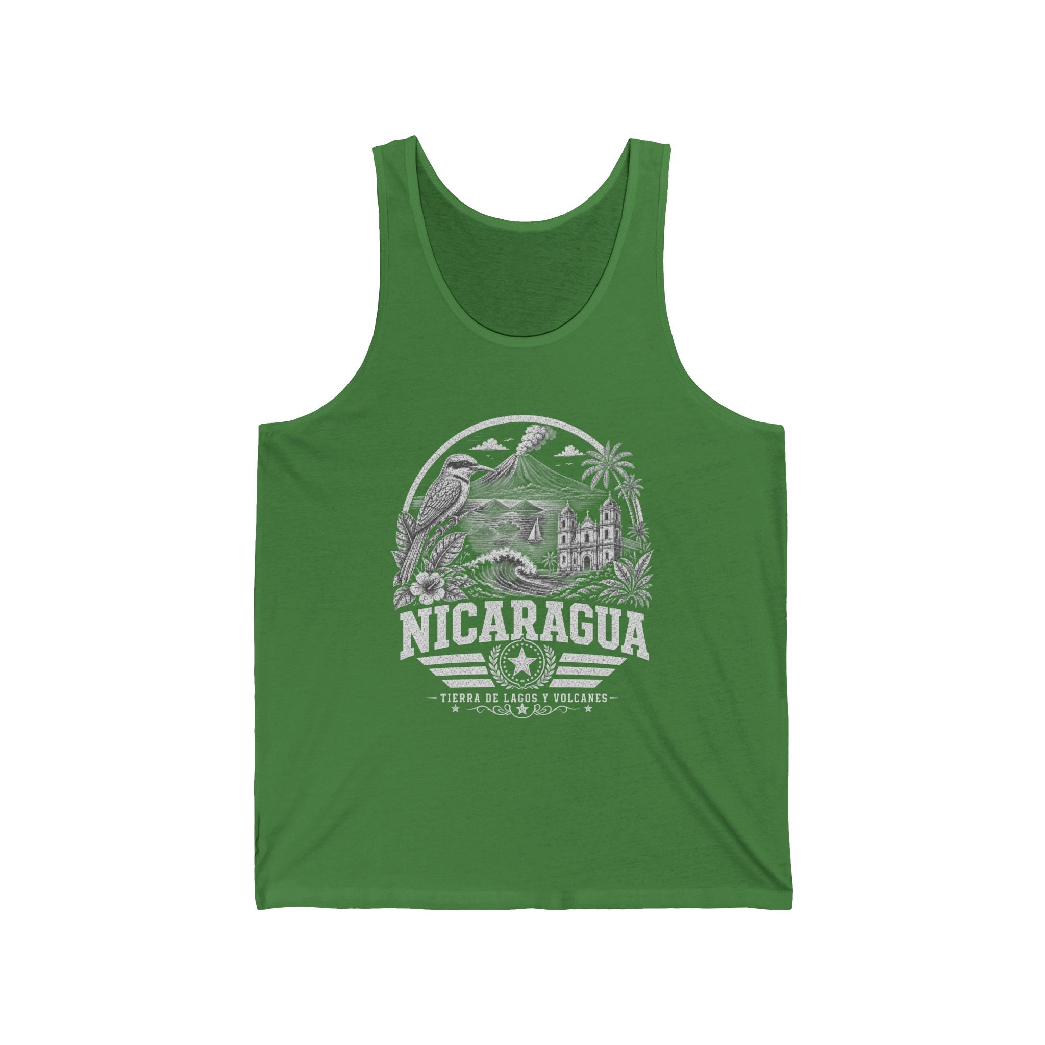 Nicaragua Tierra de Lagos y Volcanes Men's Tank Top