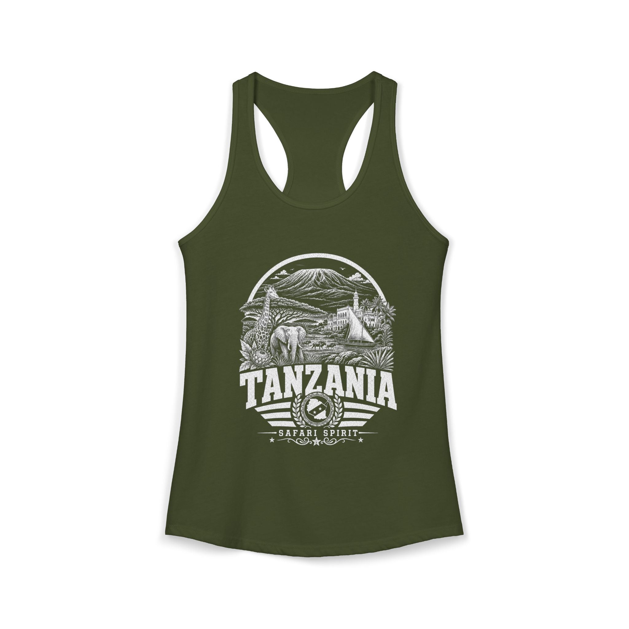 Tanzania Safari Spirit Women's Tank Top