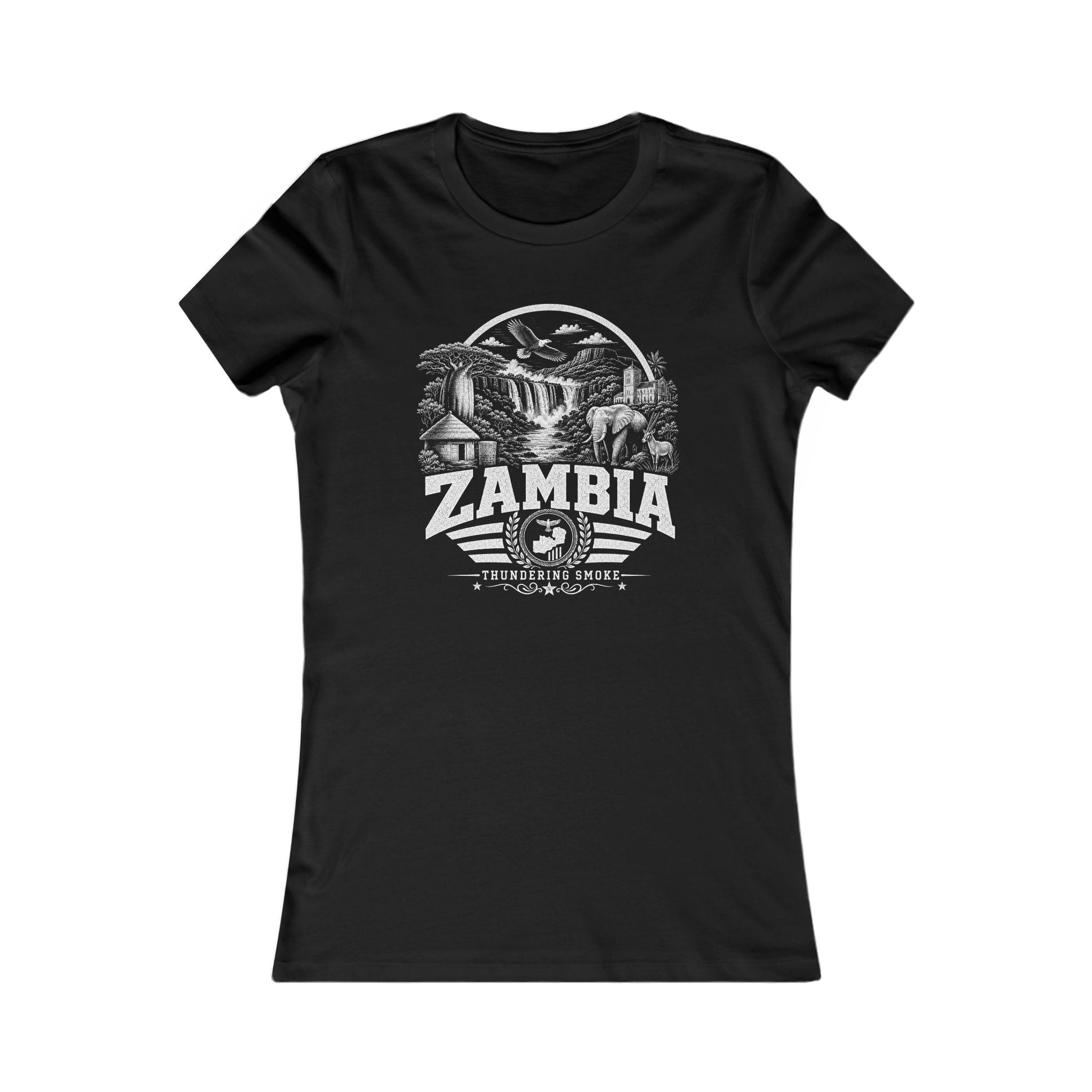 Zambia Thundering Smoke Women's Tee
