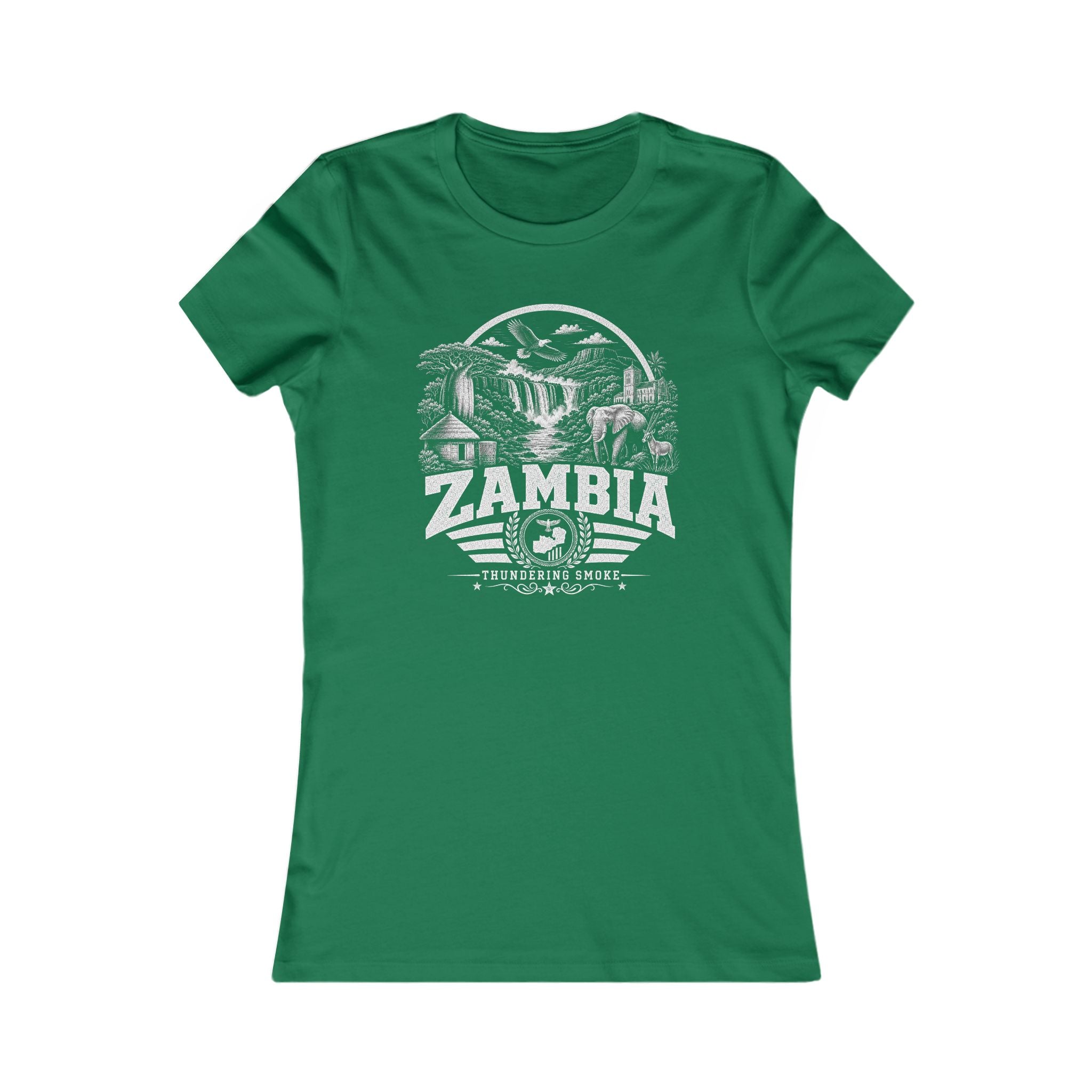 Zambia Thundering Smoke Women's Tee