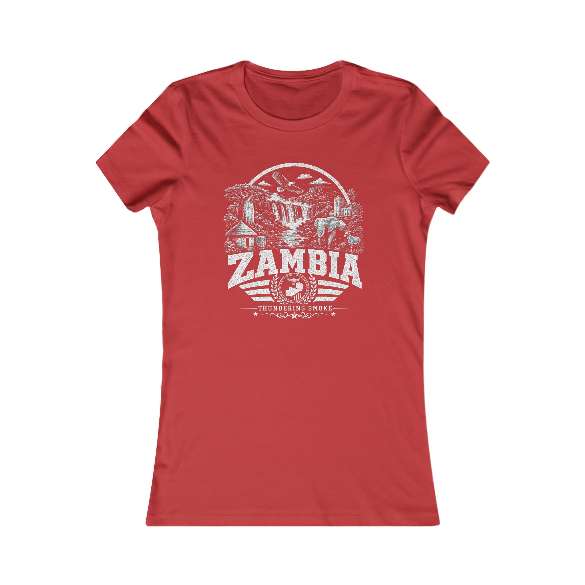 Zambia Thundering Smoke Women's Tee