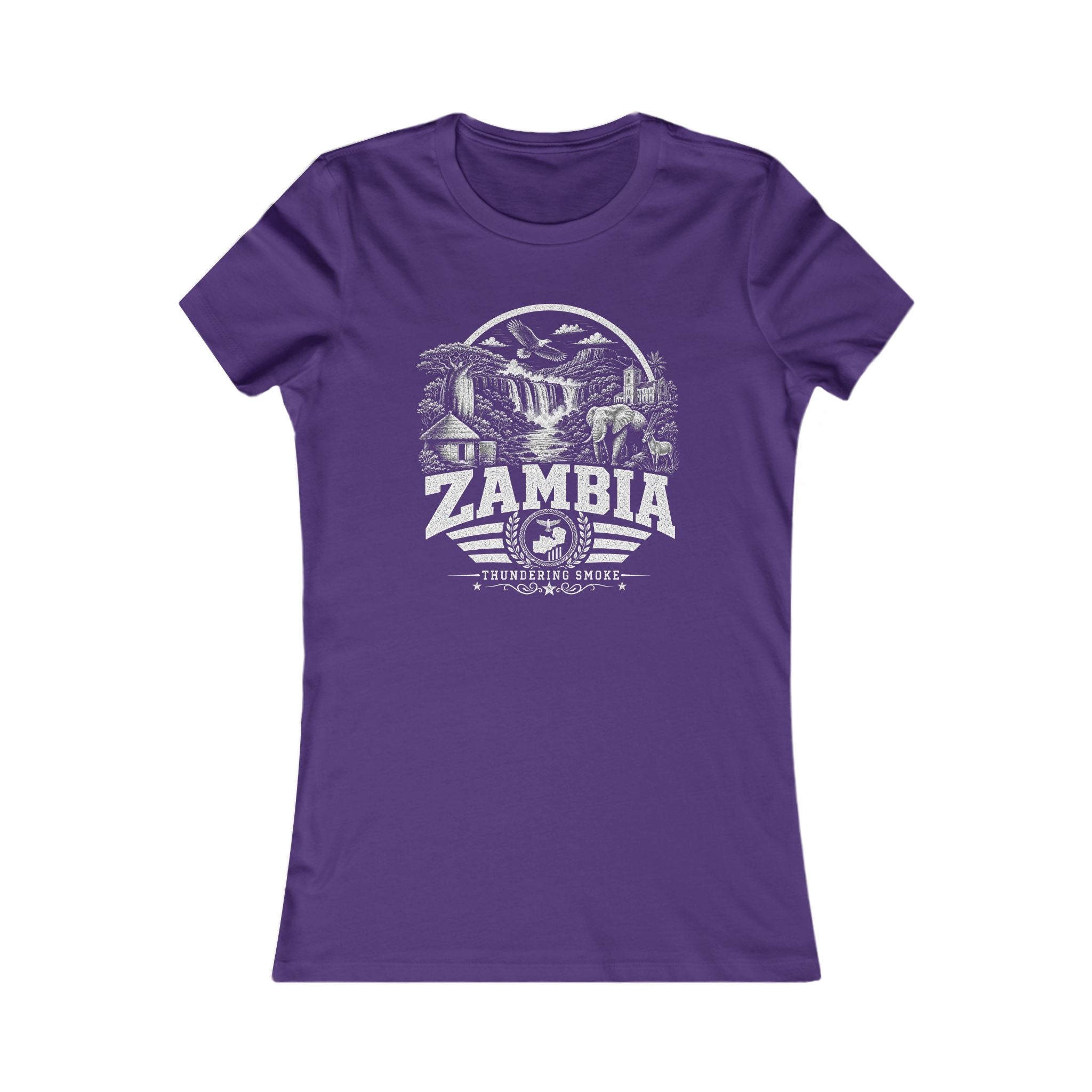 Zambia Thundering Smoke Women's Tee