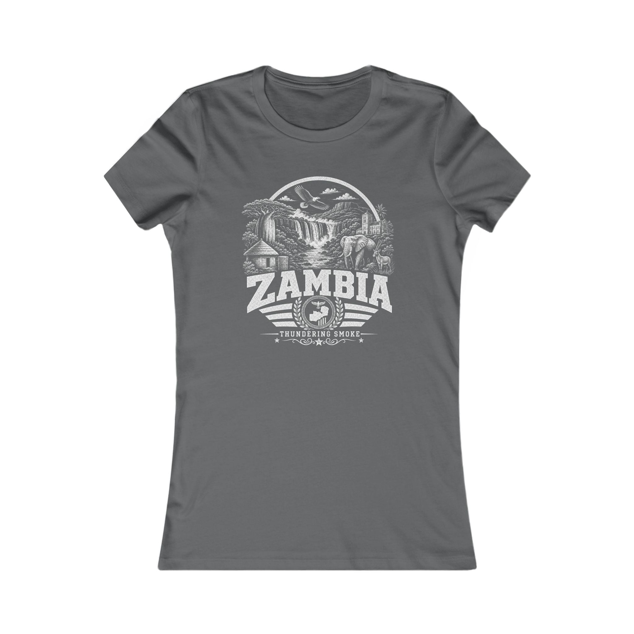 Zambia Thundering Smoke Women's Tee