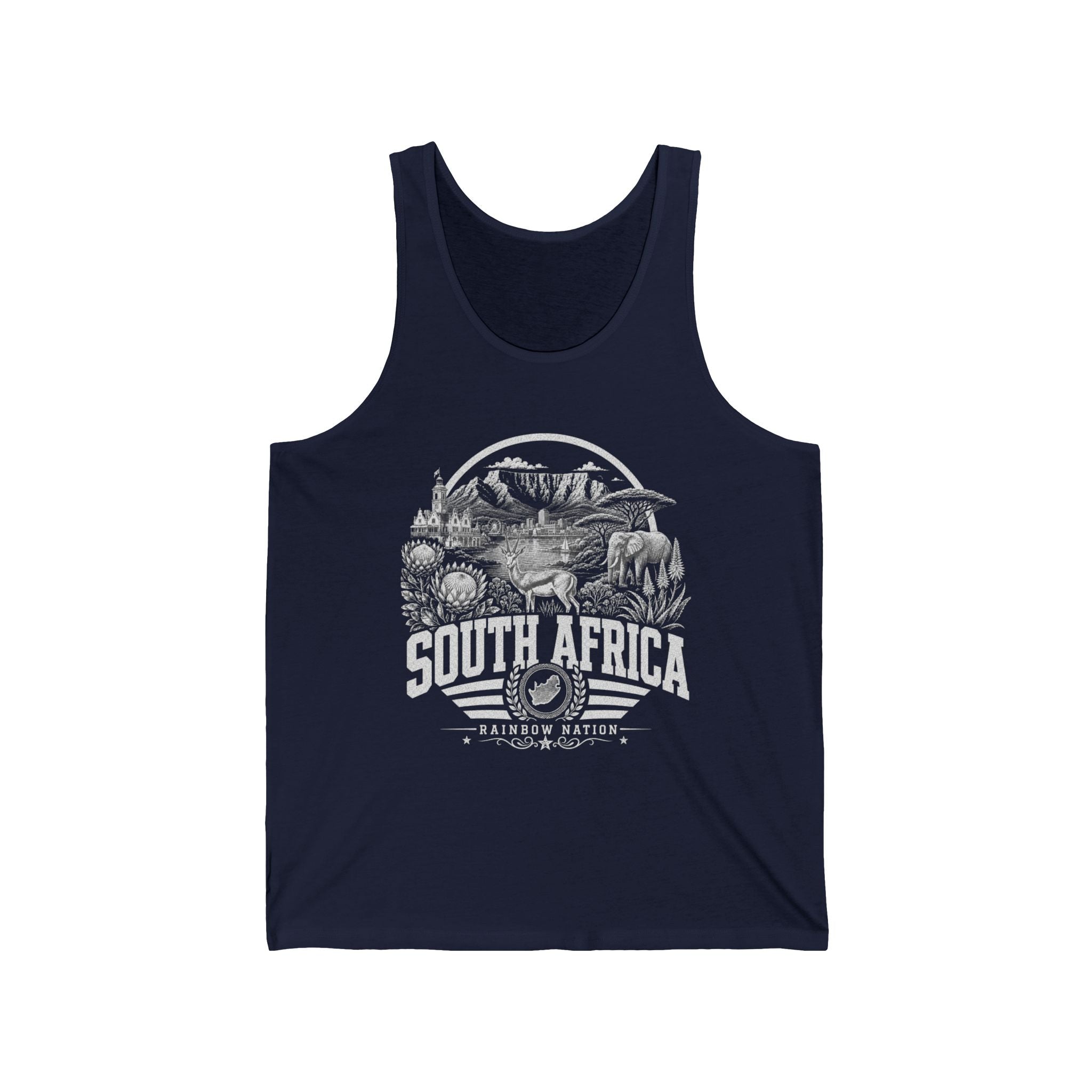 South Africa Rainbow Nation Men's Tank Top