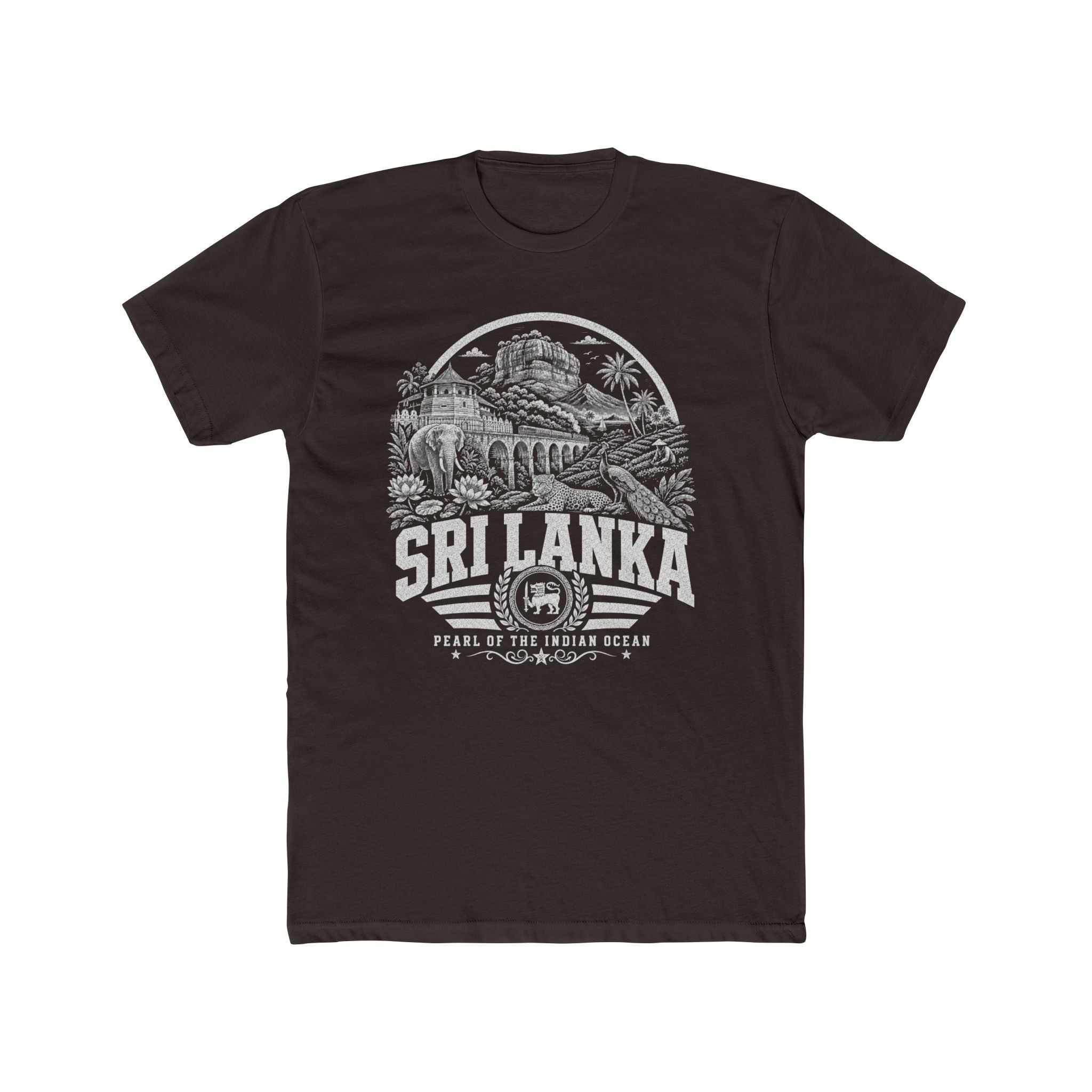 Camiseta Masculina Sri Lanka Pérola do Oceano Índico