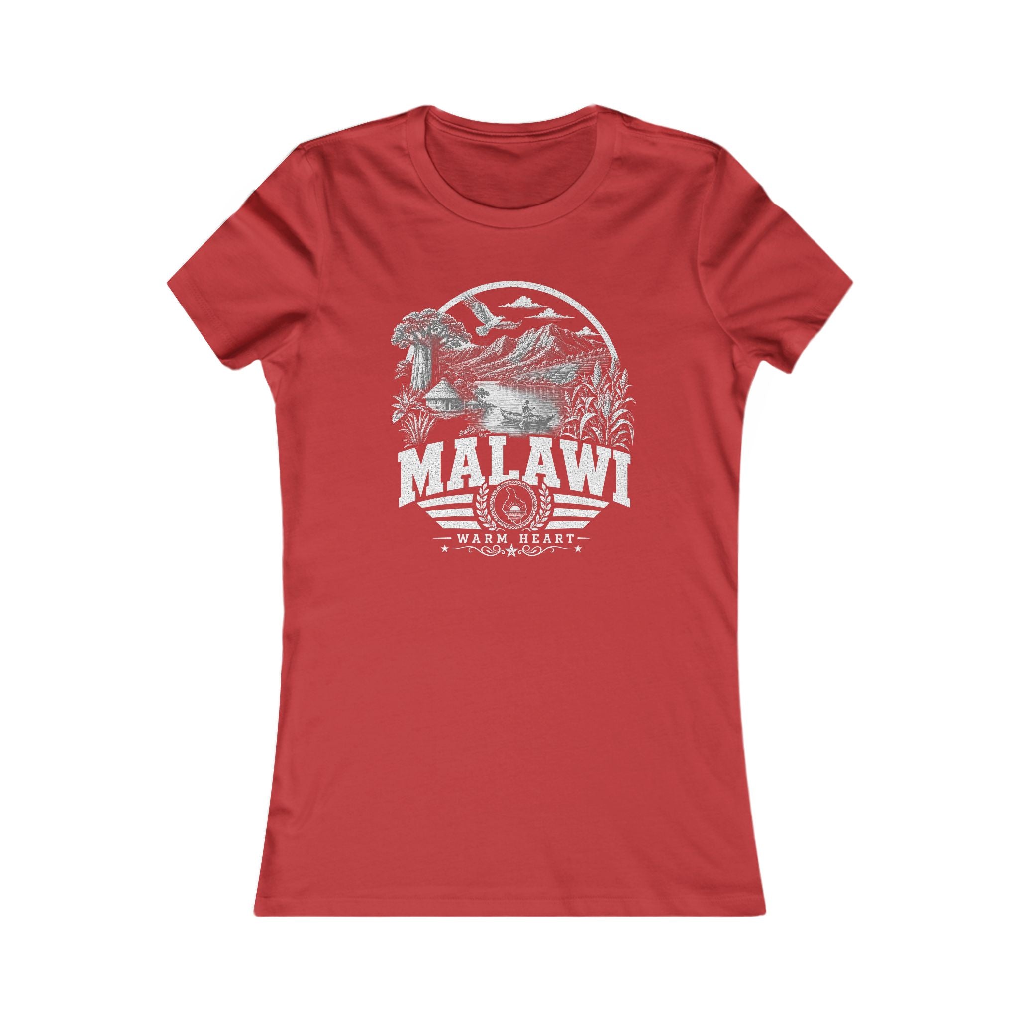 Malawi Warm Heart Women's Tee