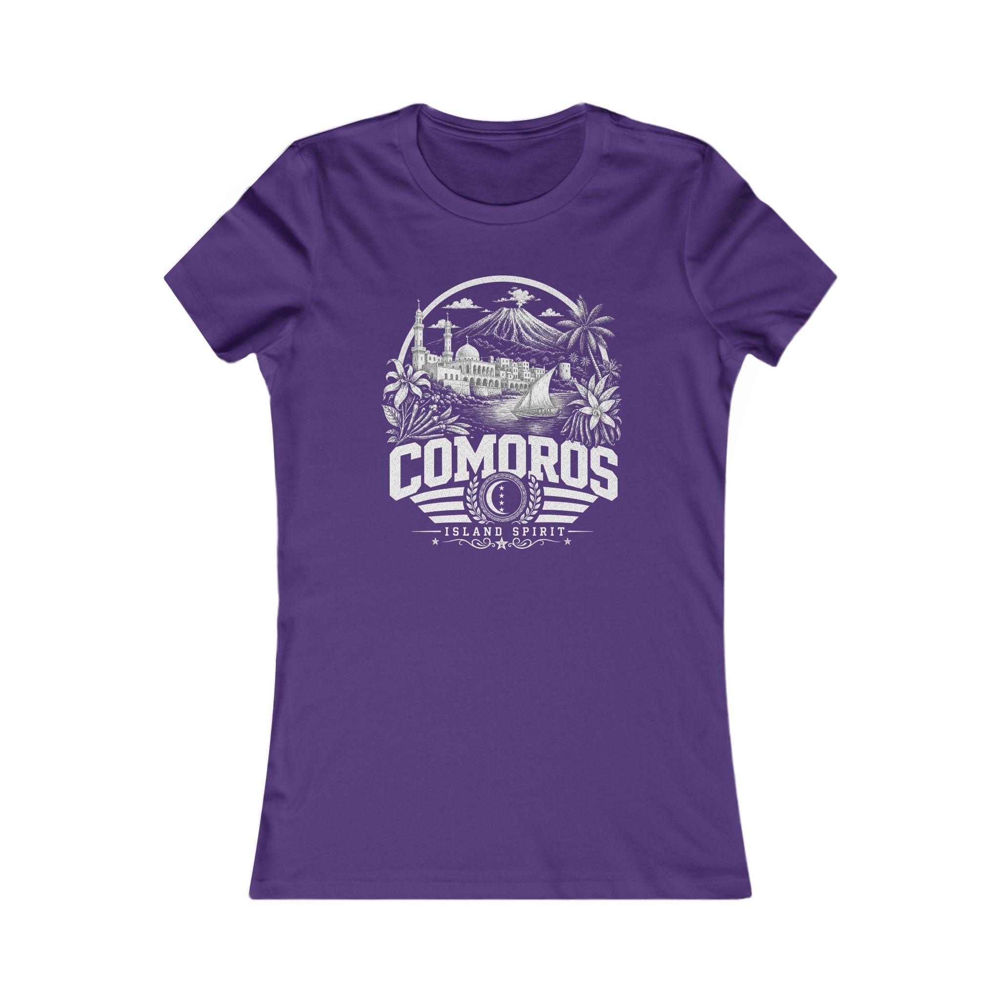 Camiseta Feminina Comoros Island Spirit