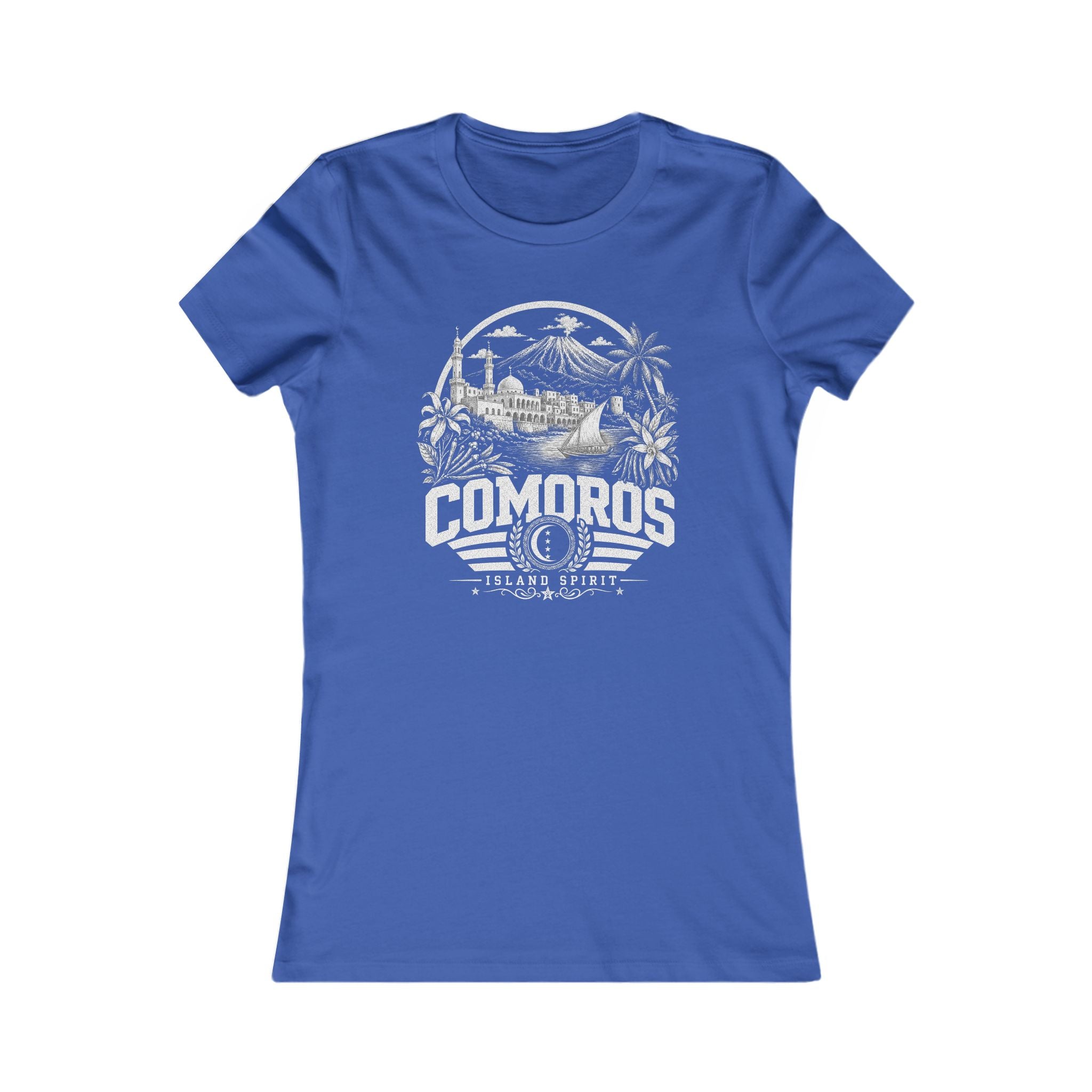 Camiseta Feminina Comoros Island Spirit