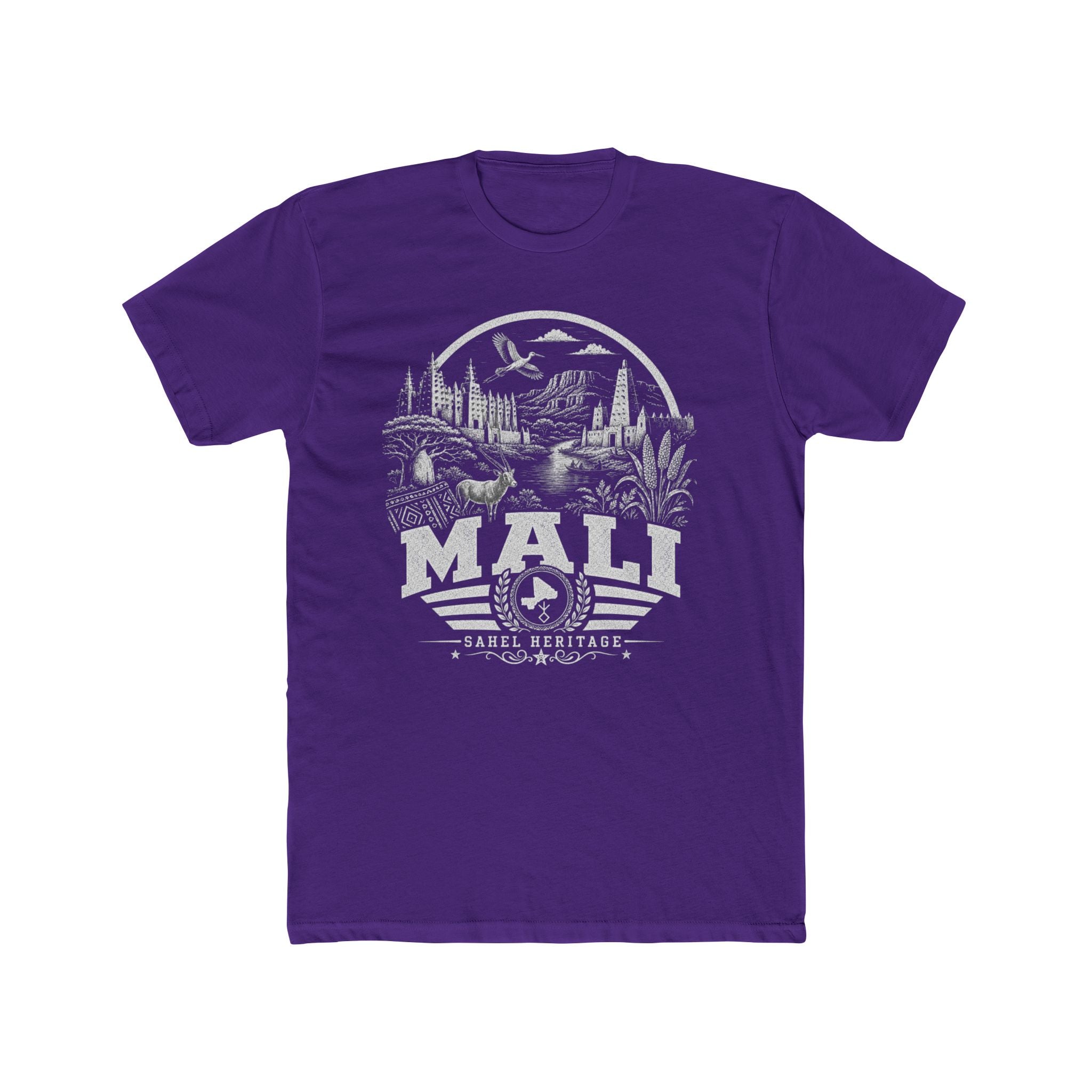 Camiseta Masculina Mali Sahel Heritage