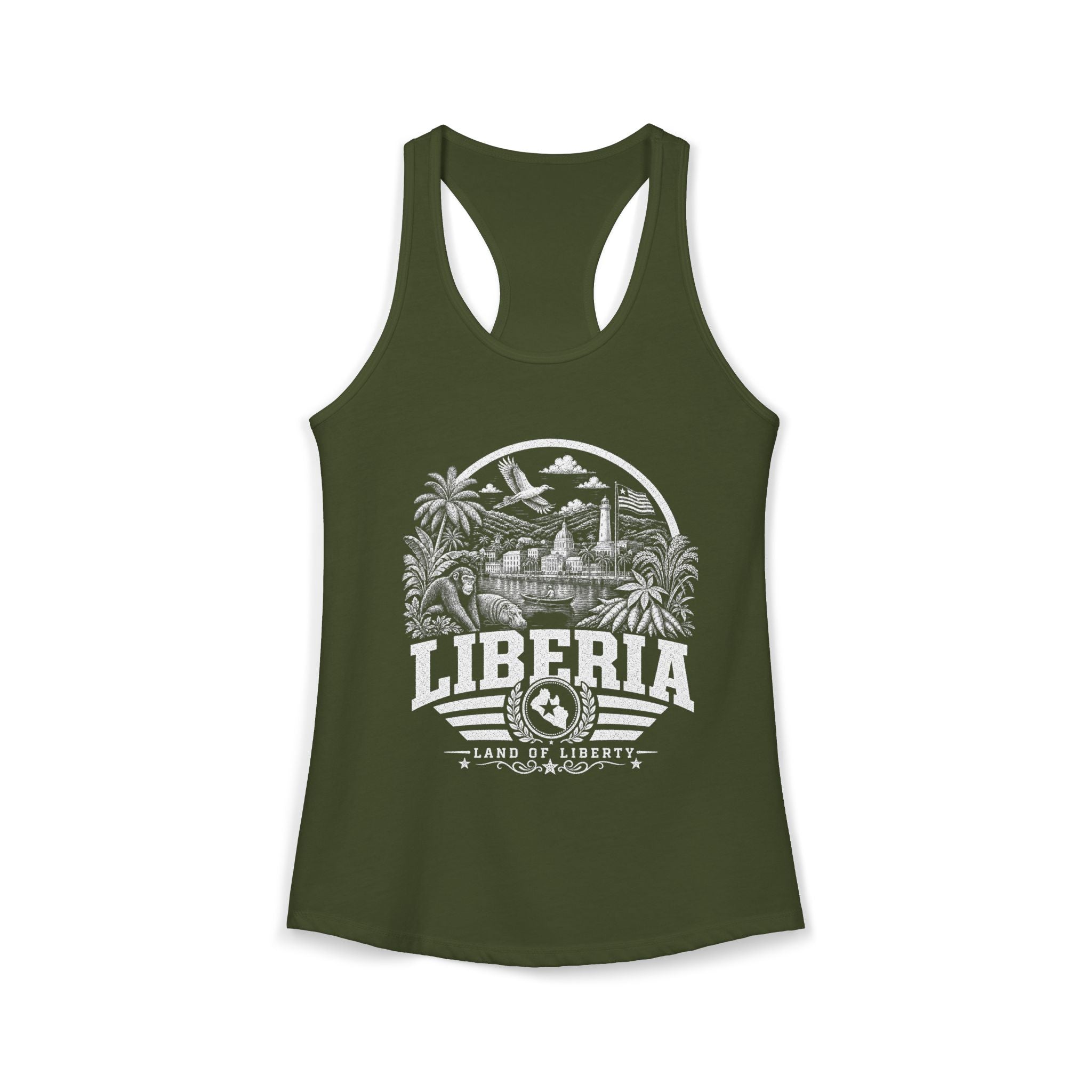 Liberia Land of Liberty Women's Tank Top