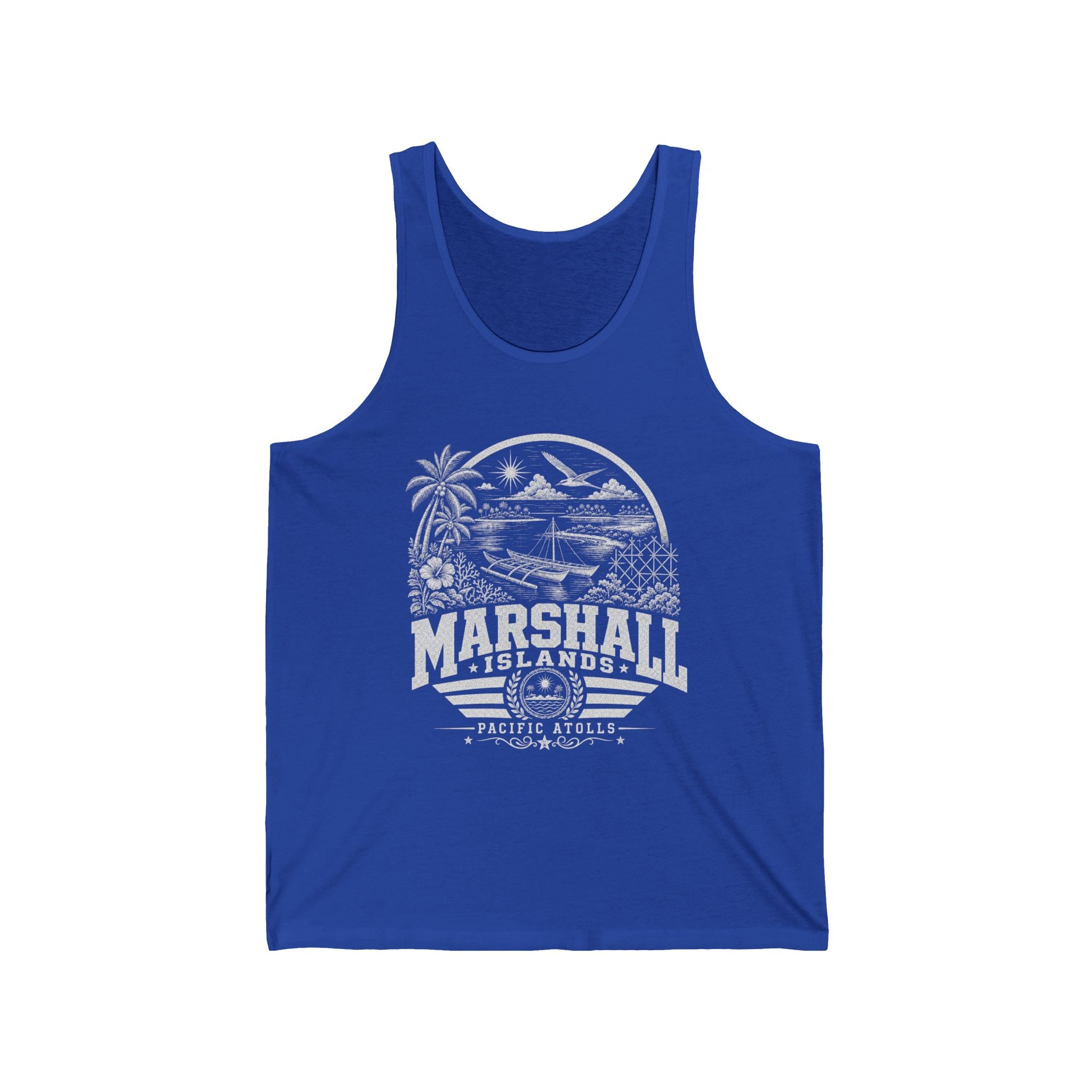 Marshall Islands Pacific Atolls Men's Tank Top