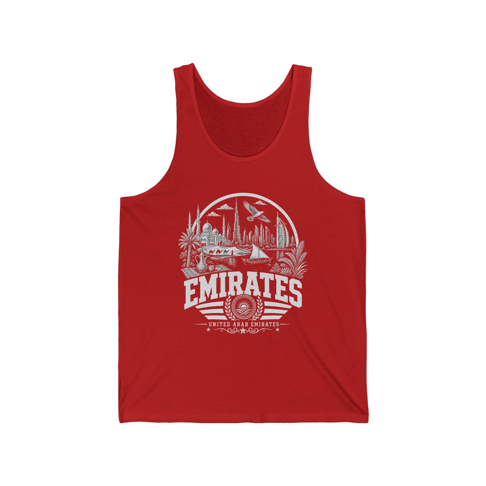 United Arab Emirates Jewel of the Gulf Men's Tank Top