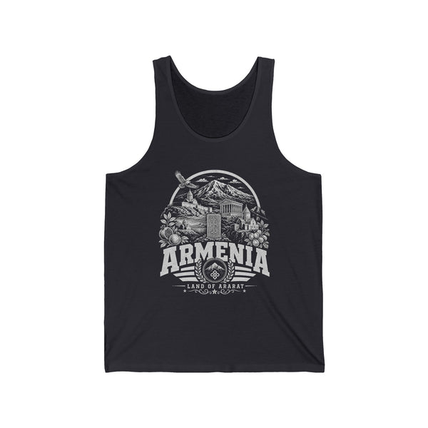 Camiseta sin mangas para hombre Armenia Tierra de Ararat